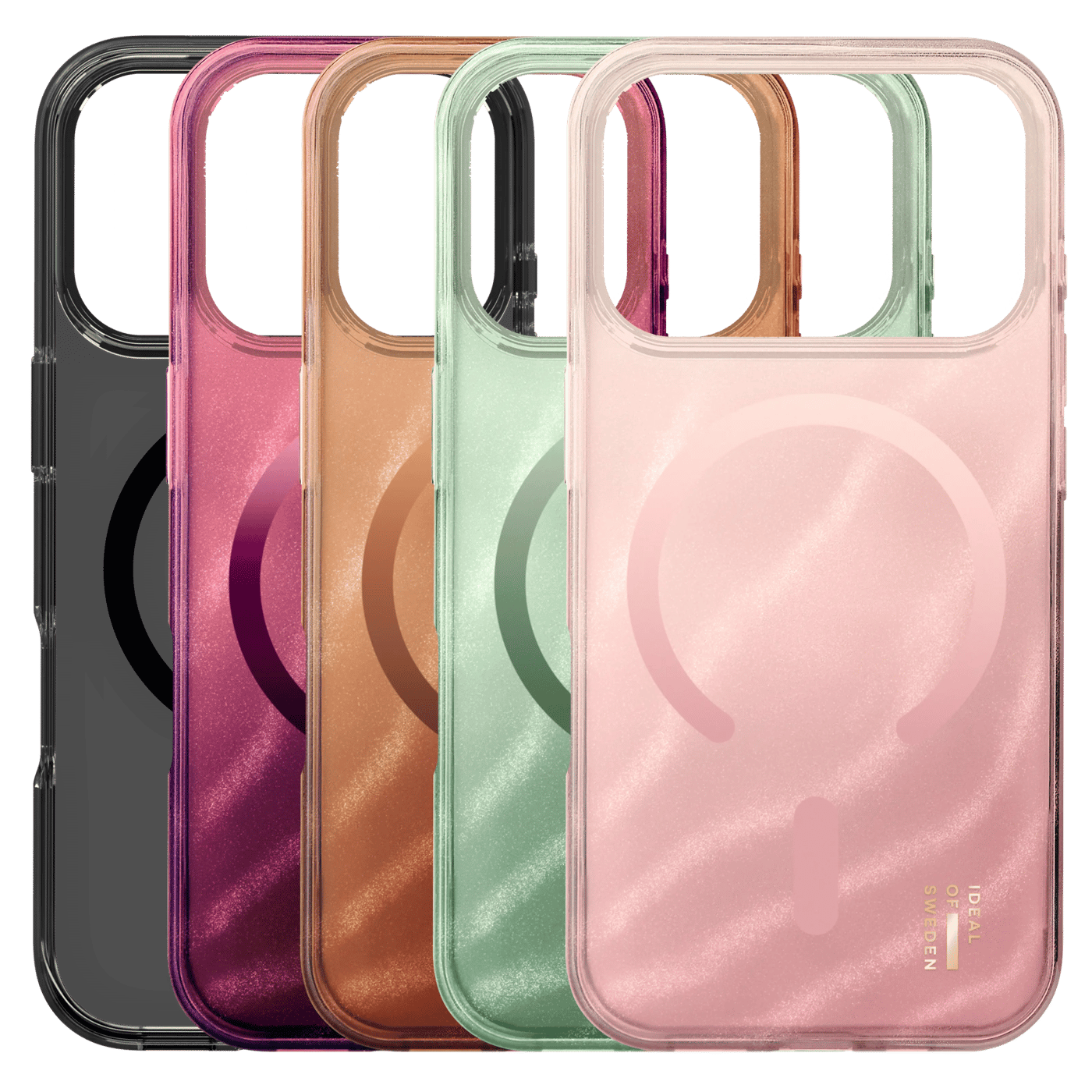 IDEAL OF SWEDEN Clear MagSafe Case – mobilskal till iPhone 17 Pro Max Mocha Mousse
