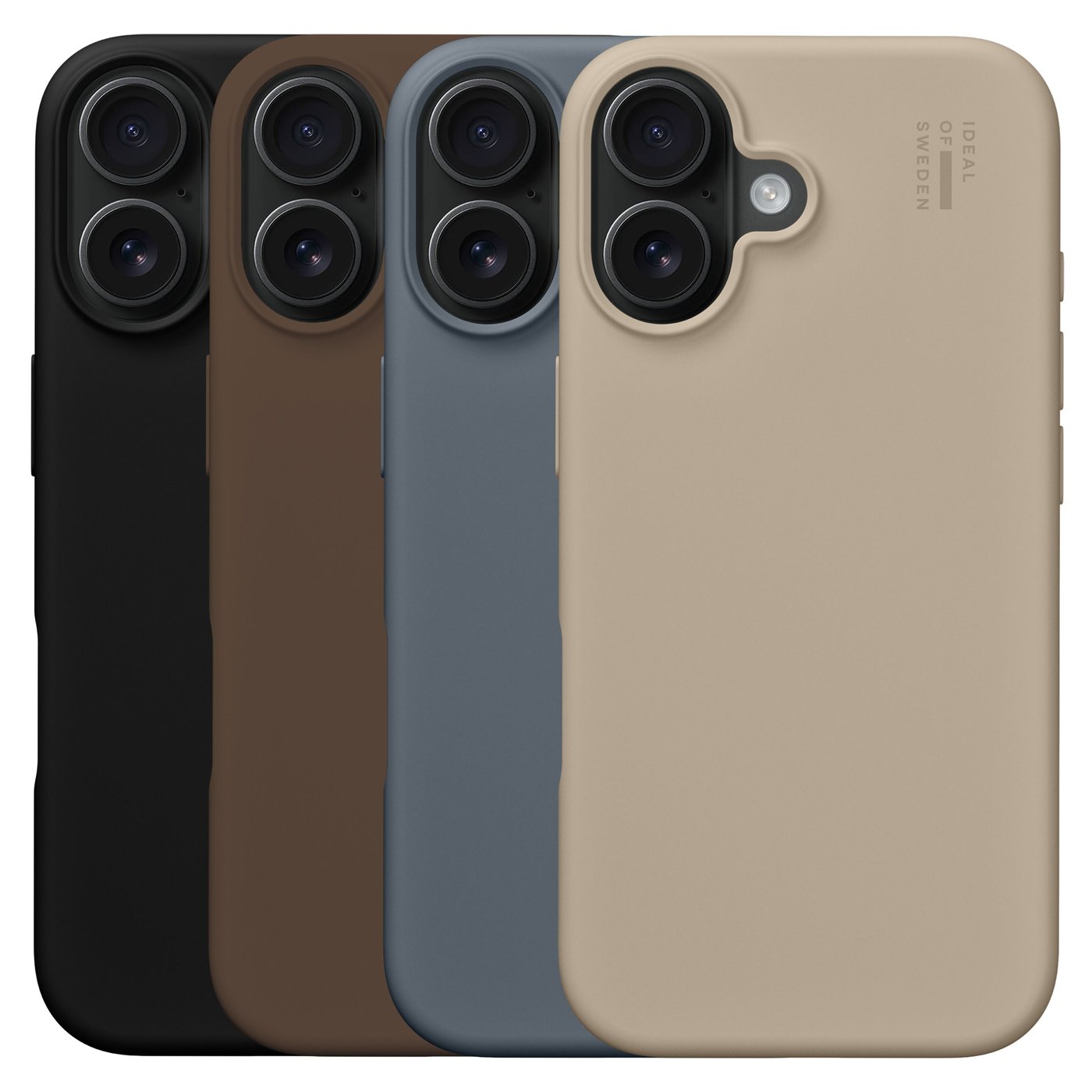 IDEAL OF SWEDEN Silicone MagSafe Case – mobildeksel til iPhone 17 Perfect Beige