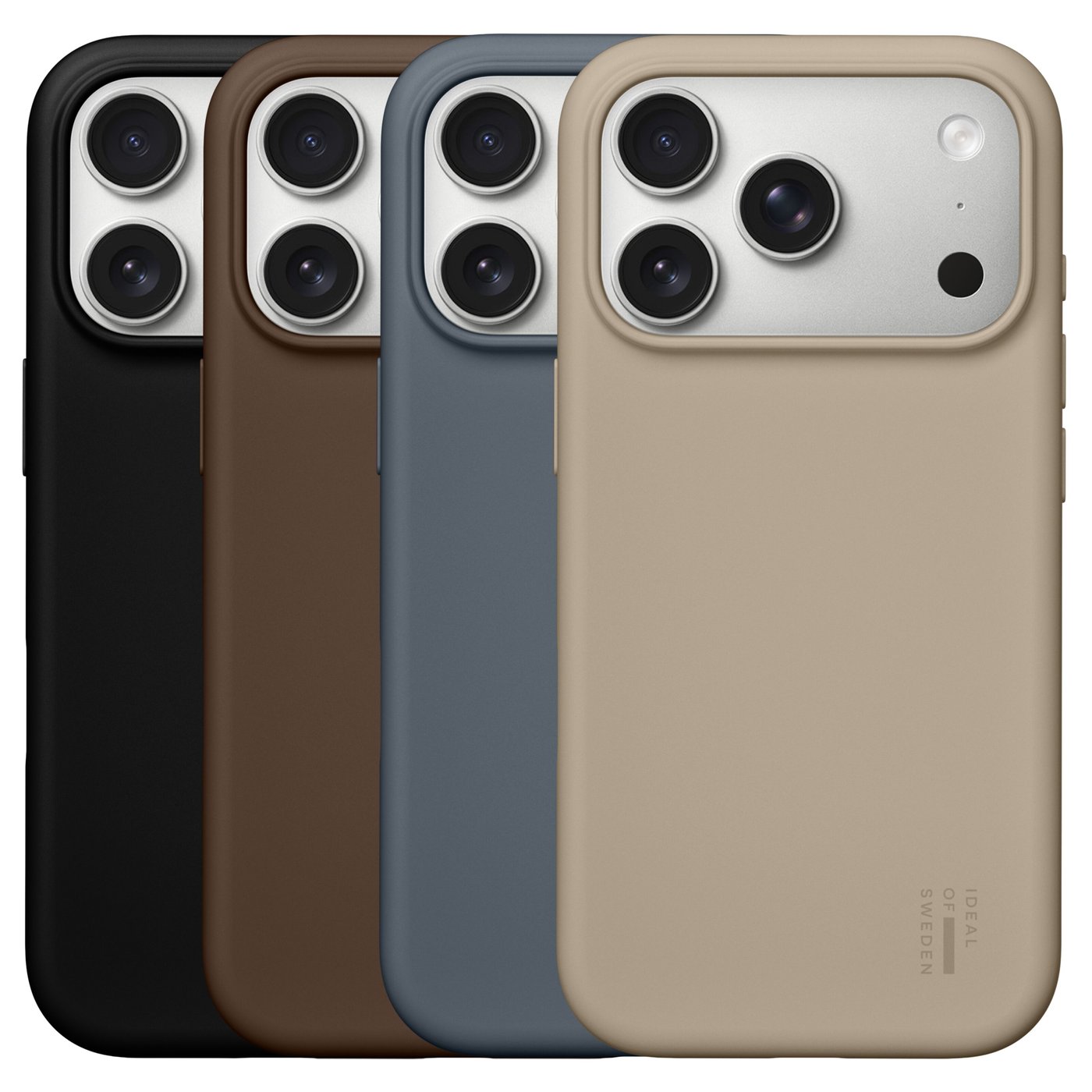 IDEAL OF SWEDEN Silicone MagSafe Case – mobildeksel til iPhone 17 Pro Perfect Beige