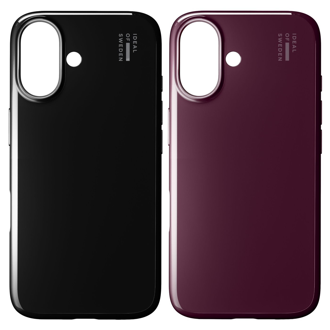 IDEAL OF SWEDEN Slim MagSafe Case – mobildeksel til iPhone 17 Glossy Cherry