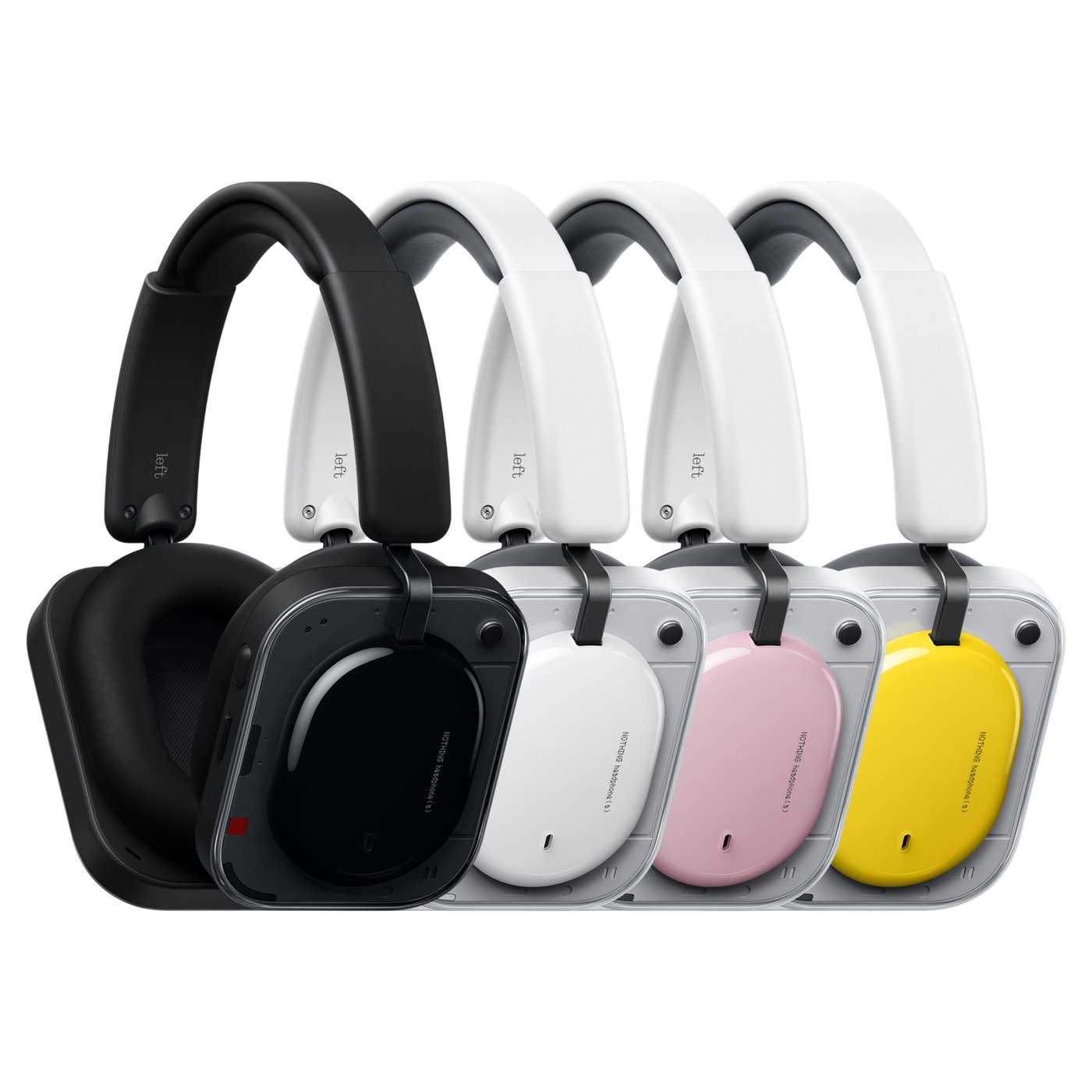 Nothing Headphone (a) trådlösa over-ear-hörlurar Svart