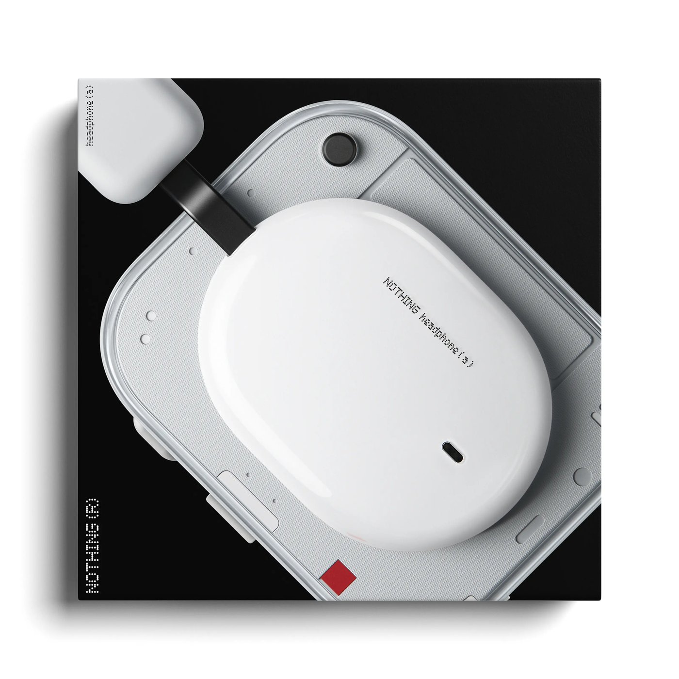 Nothing Headphone (a) trådløse over-ear-hodetelefoner Hvit