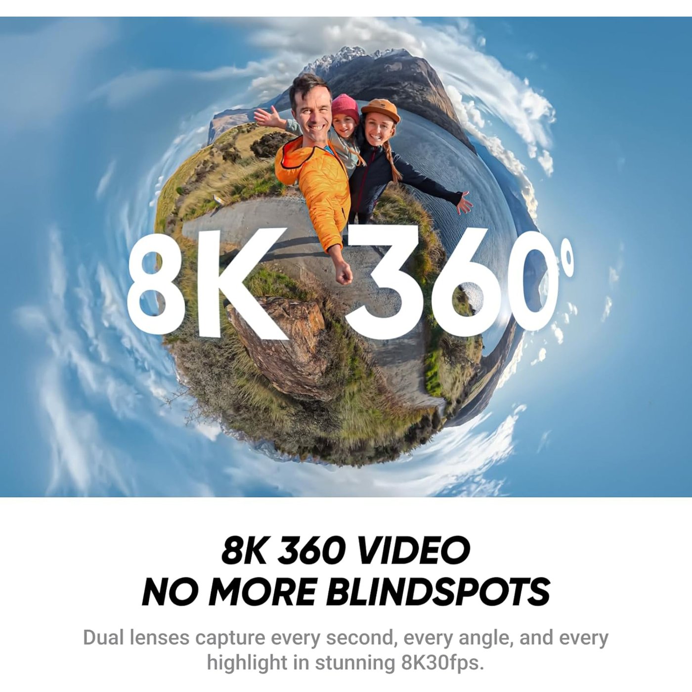 Insta360 X4 Air 8K 360-kamera Starter Bundle