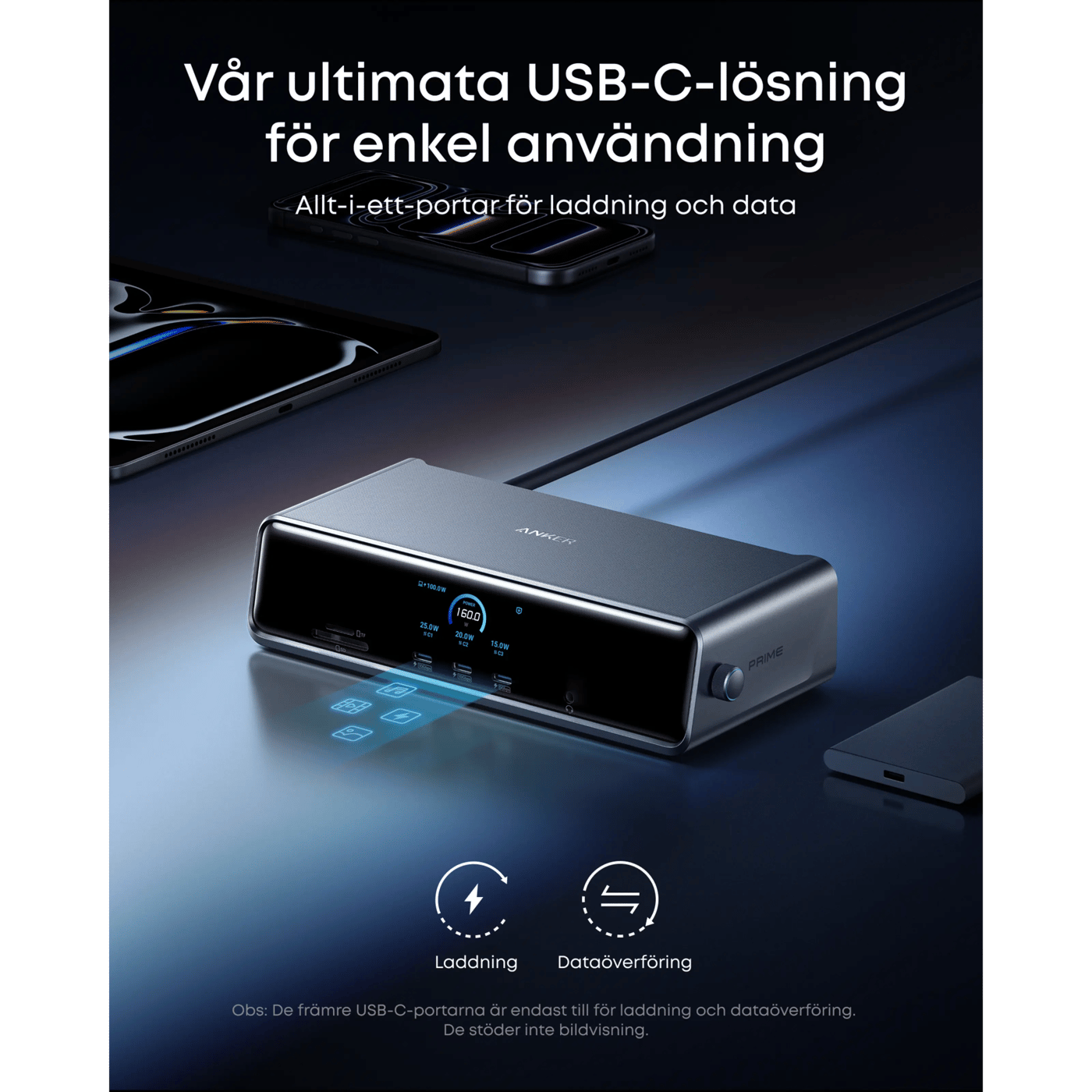 Anker Prime 14-portars multiadapter