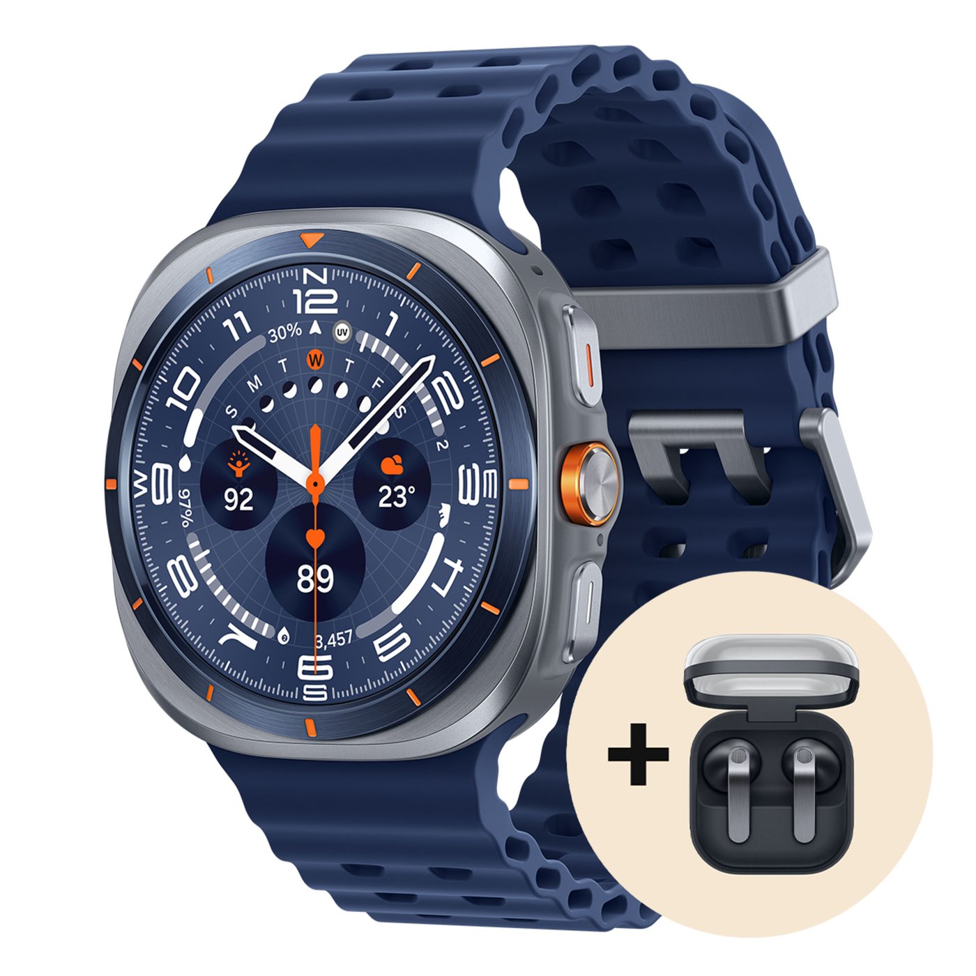 Samsung Galaxy Watch Ultra (2025) 47 mm LTE Blå