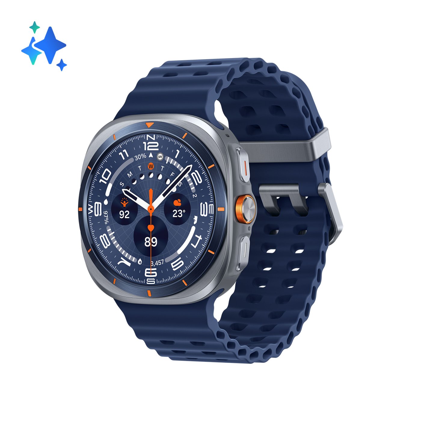 Samsung Galaxy Watch Ultra (2025) 47 mm LTE Blå