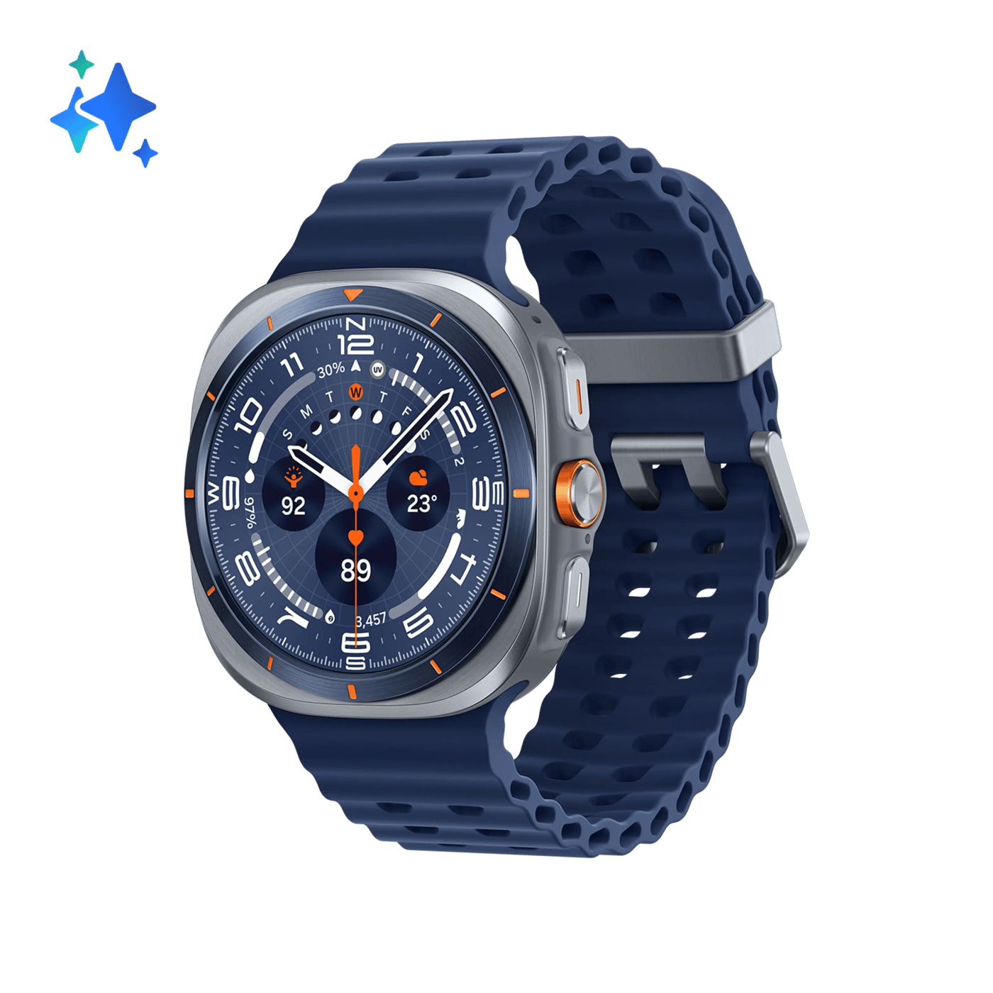 Samsung Galaxy Watch Ultra (2025) 47 mm LTE Blå