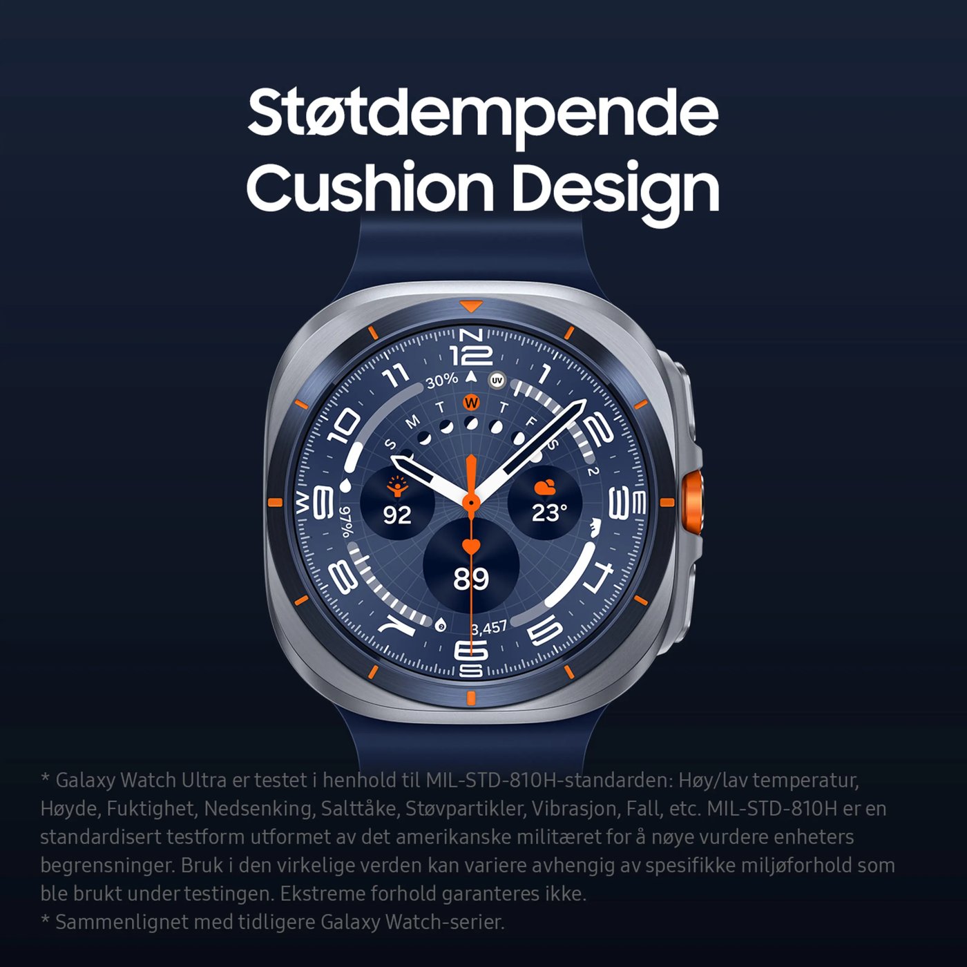 Samsung Galaxy Watch Ultra (2025) 47 mm LTE Blå
