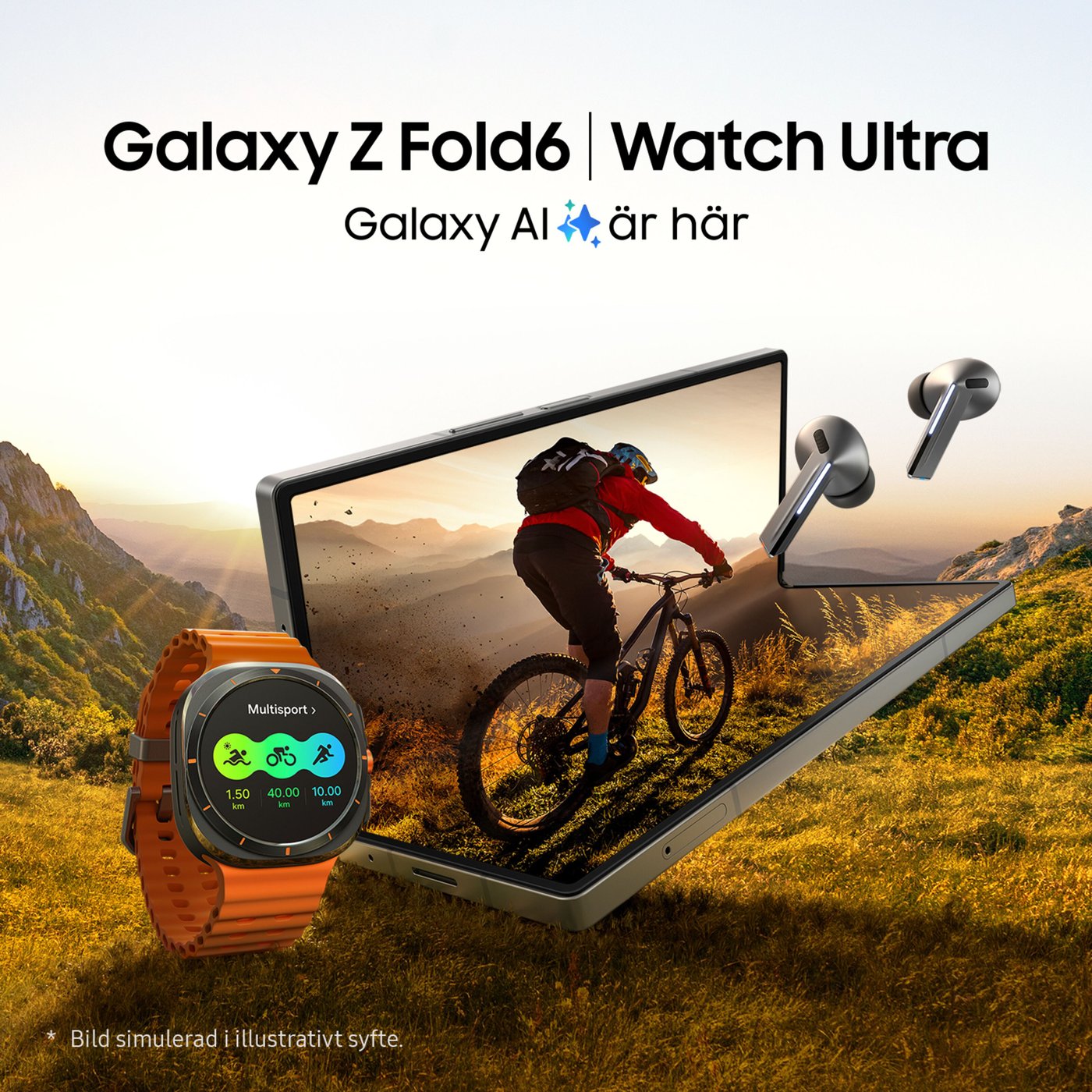 Samsung Galaxy Watch Ultra (2025) 47 mm LTE Blå