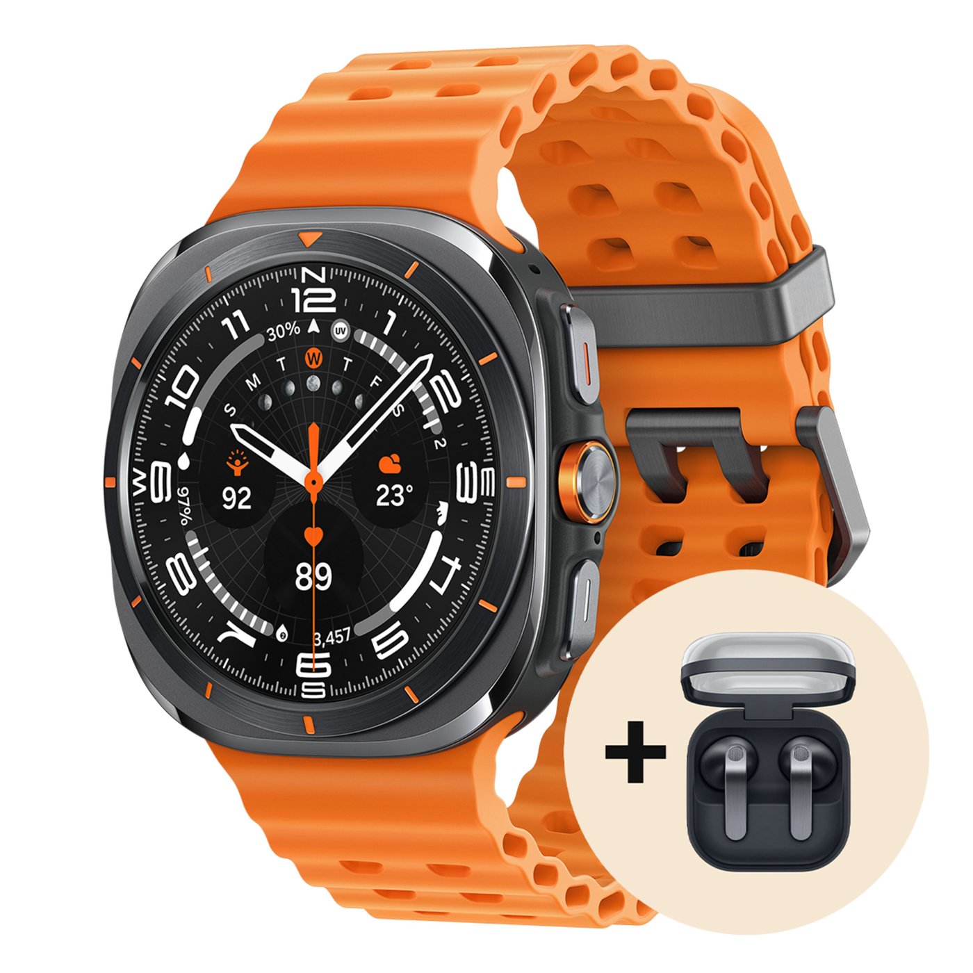 Samsung Galaxy Watch Ultra (2025) 47 mm LTE Titanium Gray