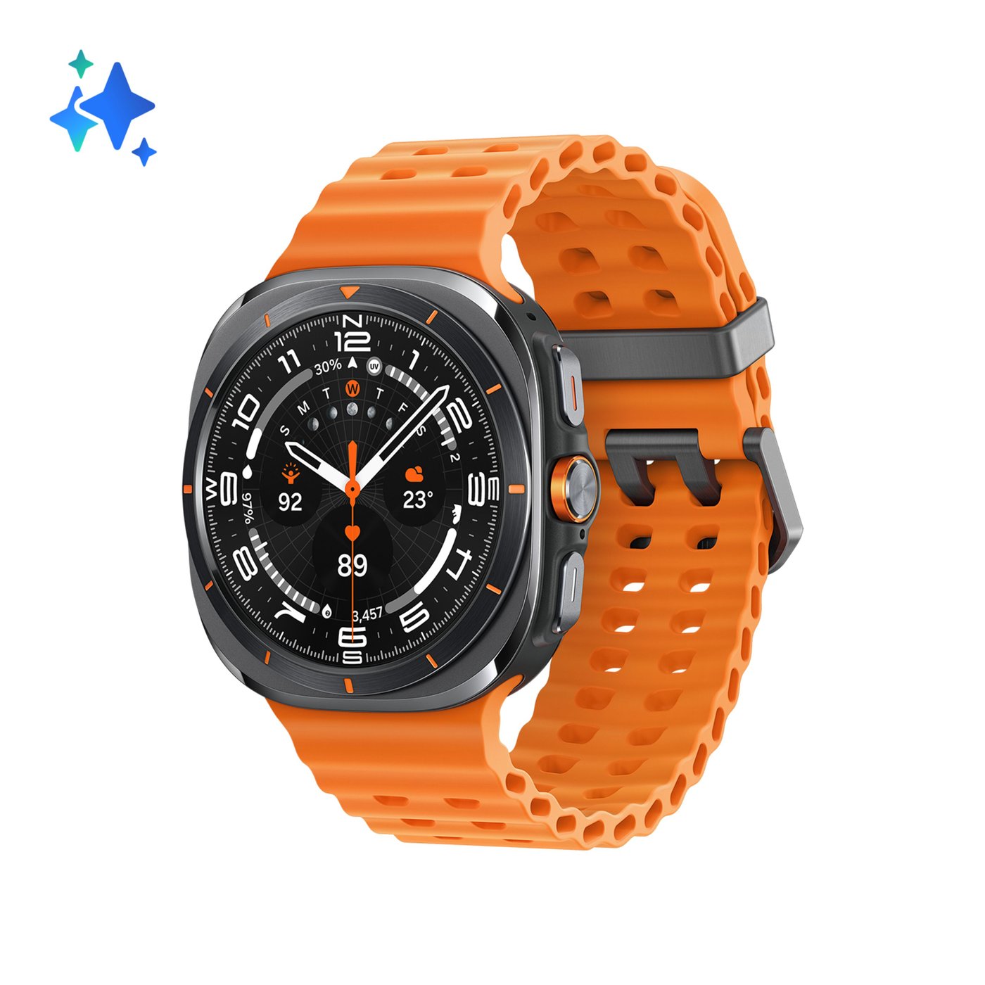 Samsung Galaxy Watch Ultra (2025) 47 mm LTE Grå