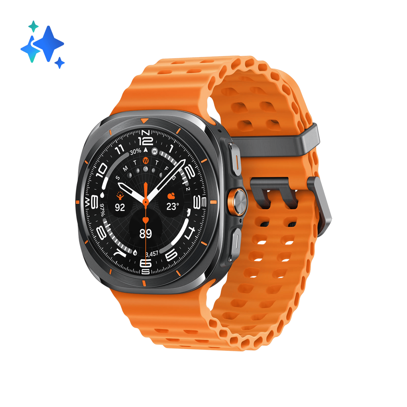 Samsung Galaxy Watch Ultra (2025) 47 mm LTE Titanium Gray