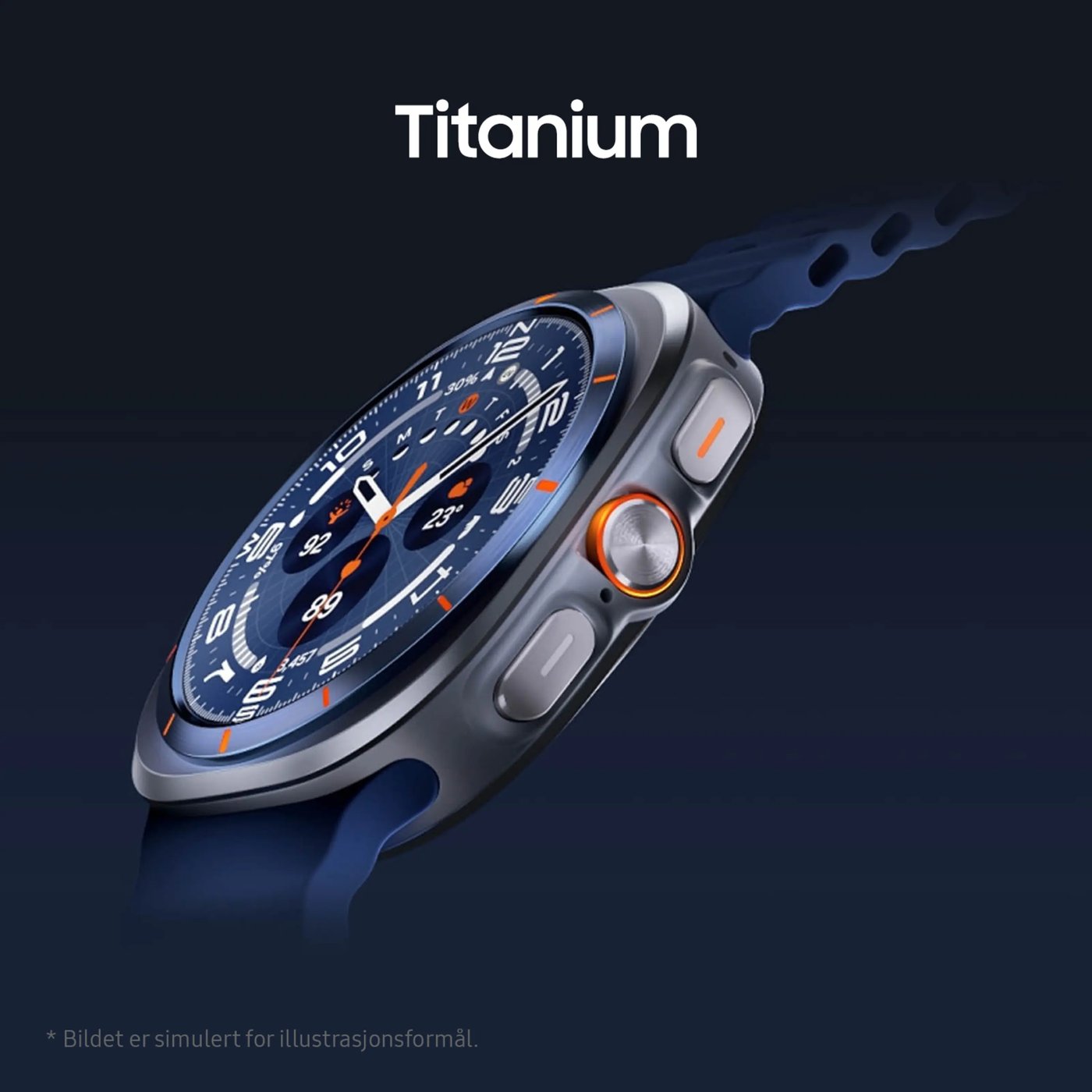 Samsung Galaxy Watch Ultra (2025) 47 mm LTE Titanium Silver