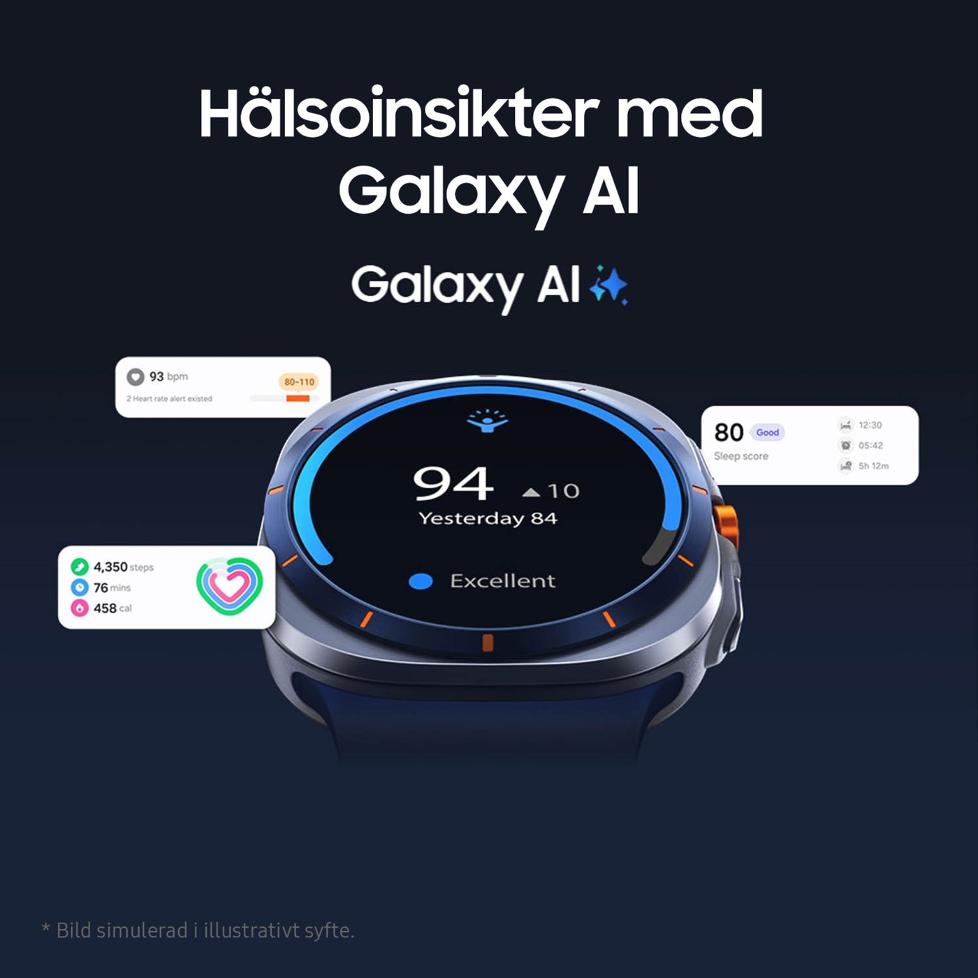 Samsung Galaxy Watch Ultra (2025) 47 mm LTE Titanium Silver