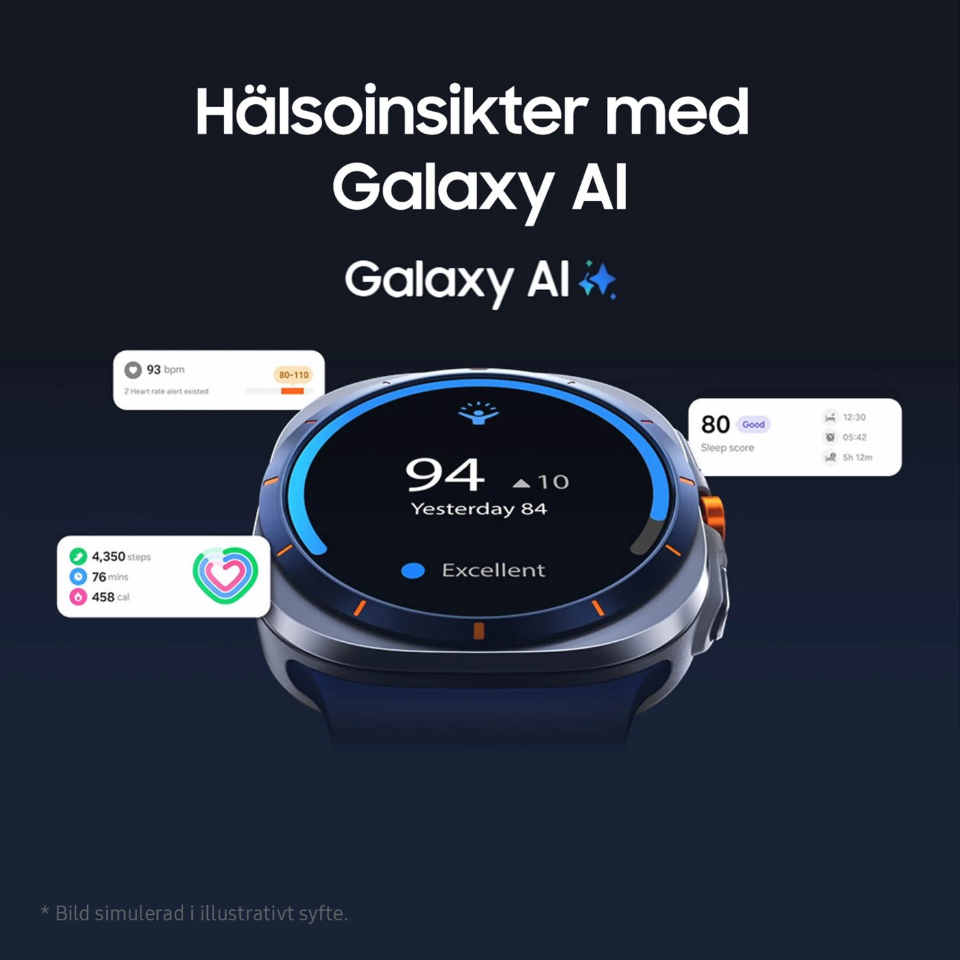 Samsung Galaxy Watch Ultra (2025) 47 mm LTE Titanium Silver