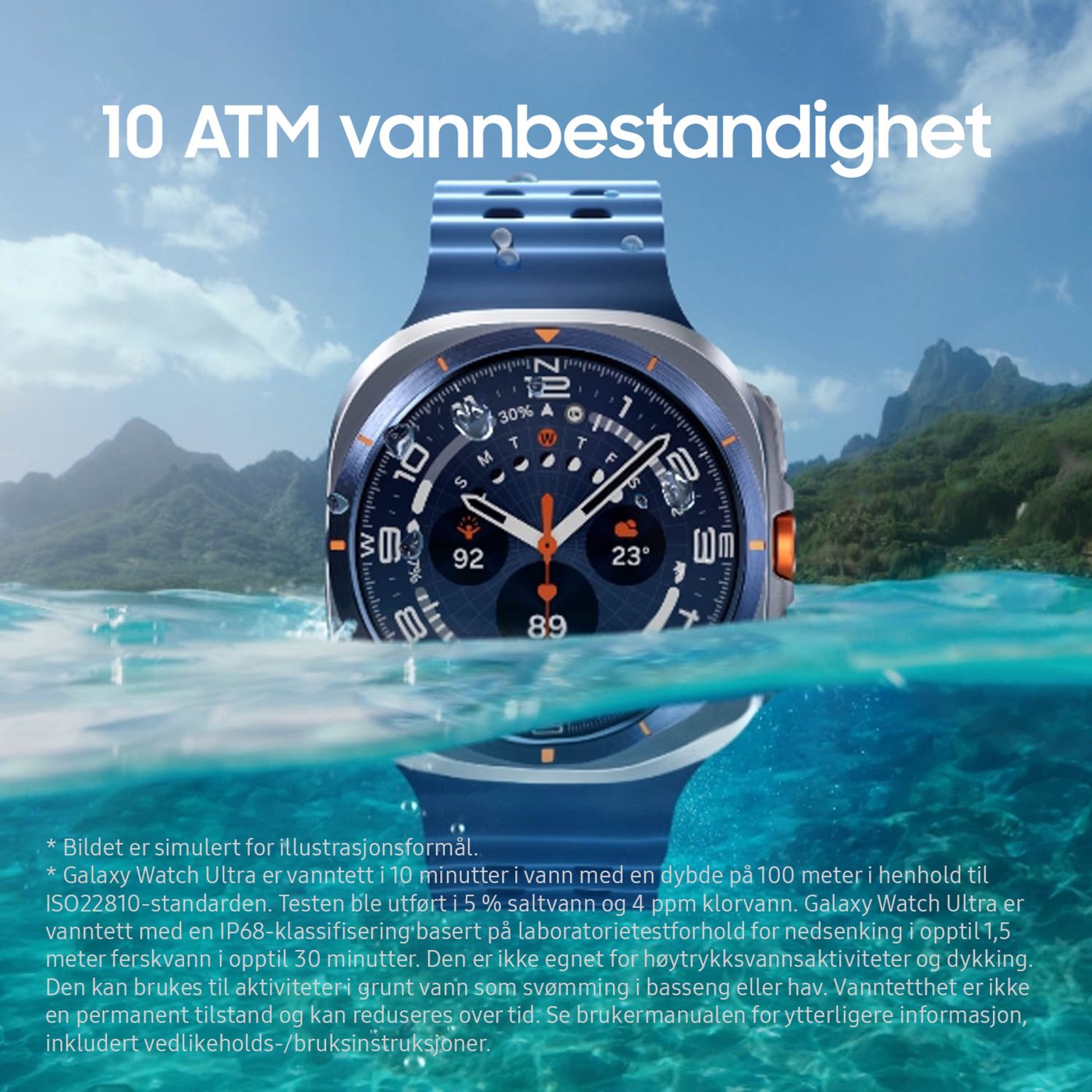 Samsung Galaxy Watch Ultra (2025) 47 mm LTE Titanium Silver