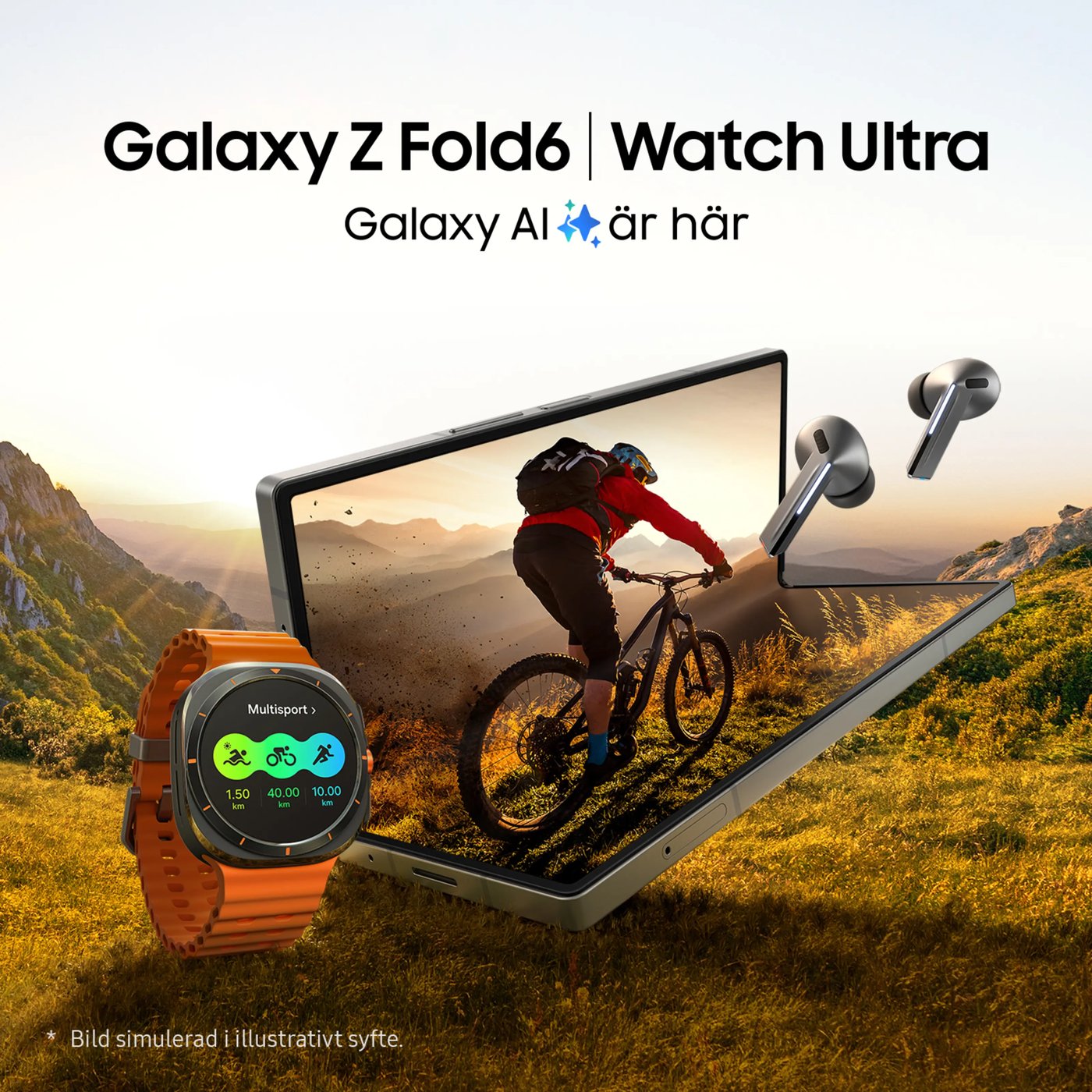 Samsung Galaxy Watch Ultra (2025) 47 mm LTE Titanium Silver