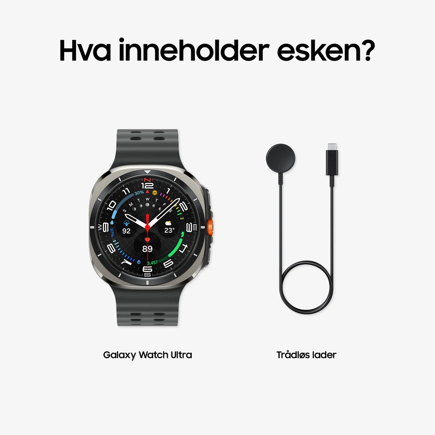 Samsung Galaxy Watch Ultra (2025) 47 mm LTE Titanium Silver