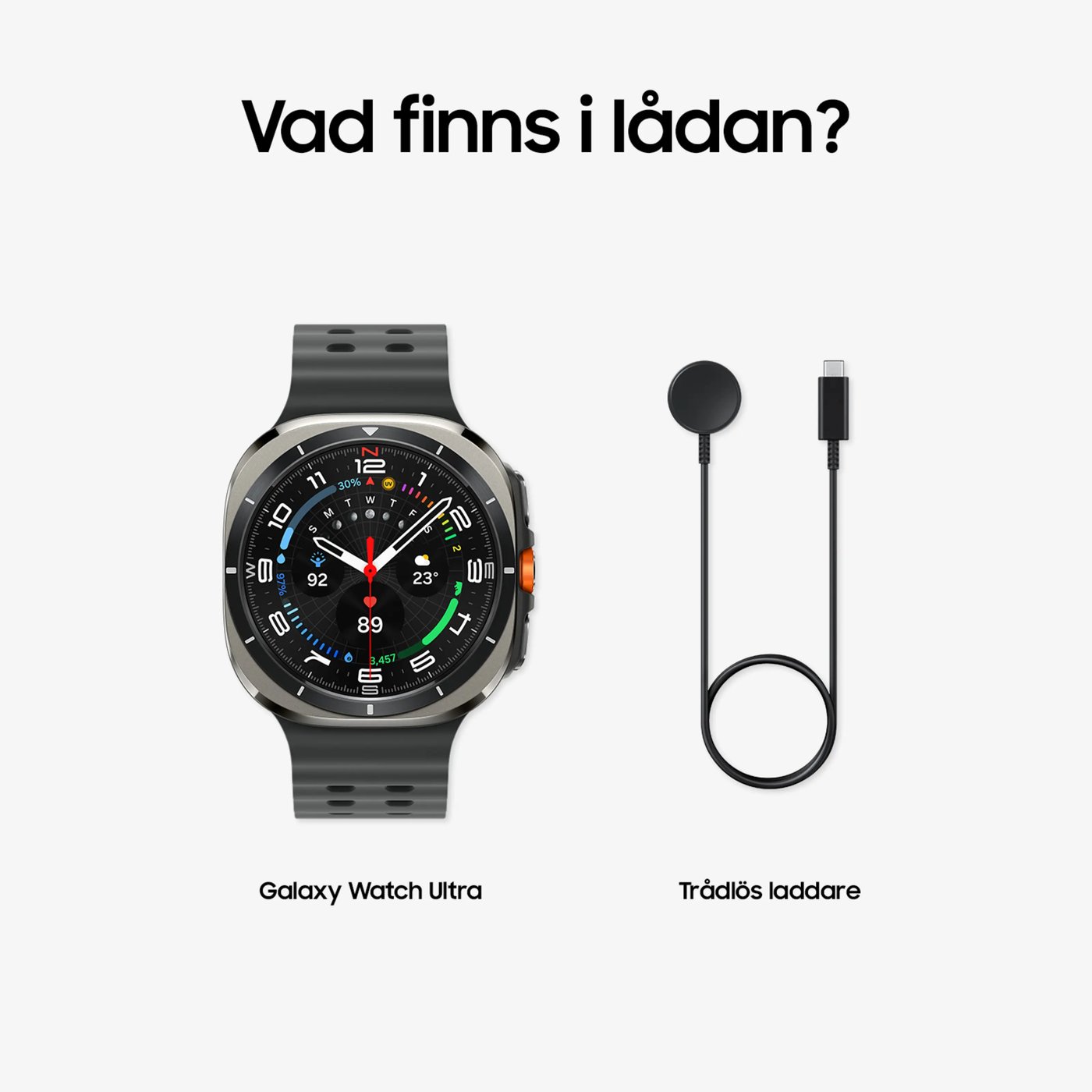 Samsung Galaxy Watch Ultra (2025) 47 mm LTE Titanium Silver