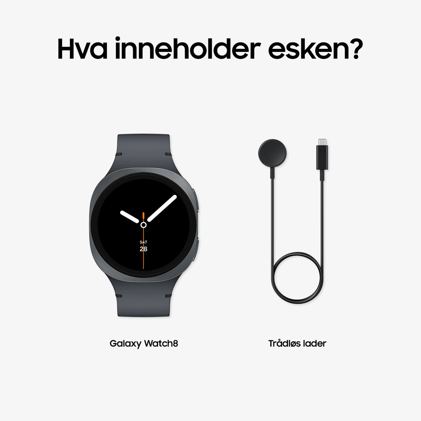 Samsung Galaxy Watch8 40mm Bluetooth + 4G Graphite