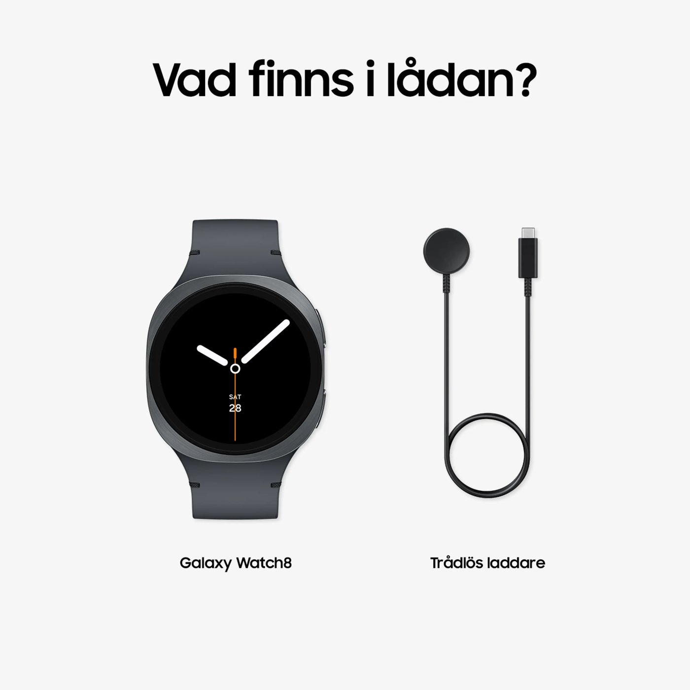 Samsung Galaxy Watch8 40mm Bluetooth + 4G Graphite