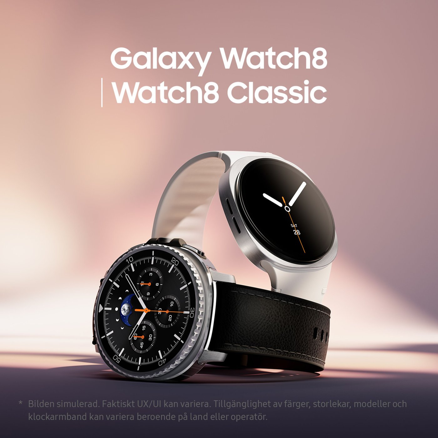 Samsung Galaxy Watch8 LTE 40 mm, Silver