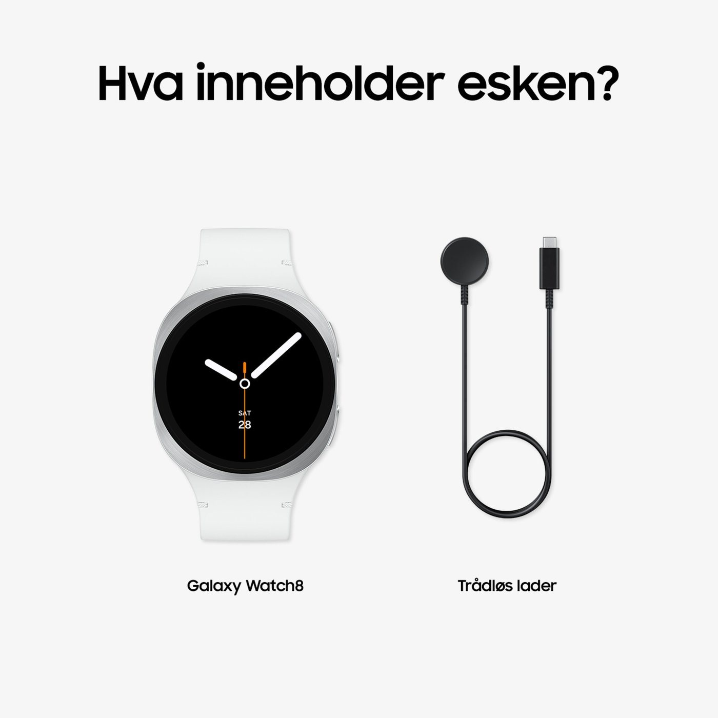 Samsung Galaxy Watch8 LTE 40 mm, Silver