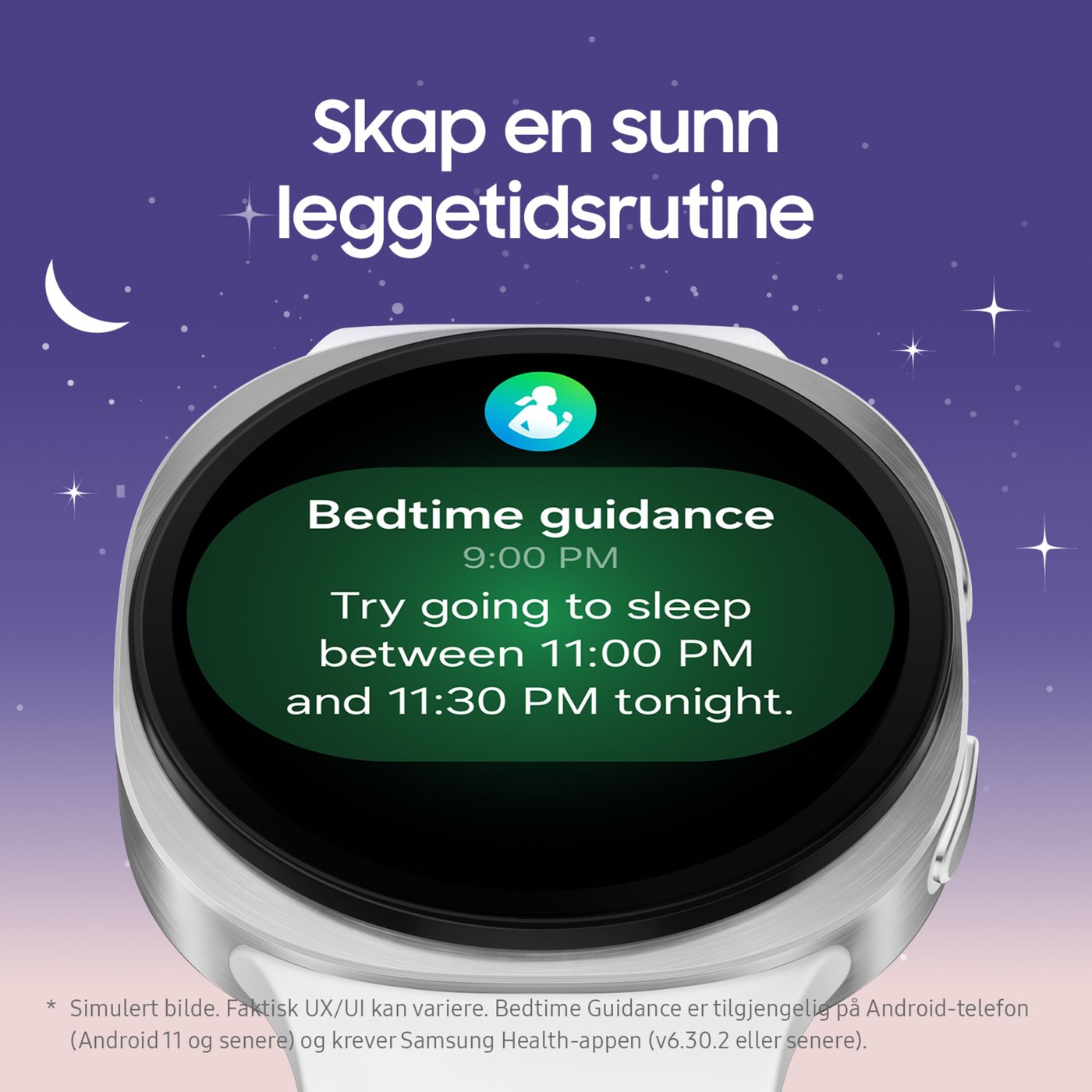 Samsung Galaxy Watch8 smartklokke 44 mm Bluetooth 44 mm, Graphite