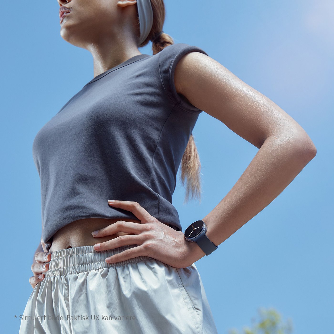 Samsung Galaxy Watch8 smartklokke 44 mm Bluetooth 44 mm, Graphite