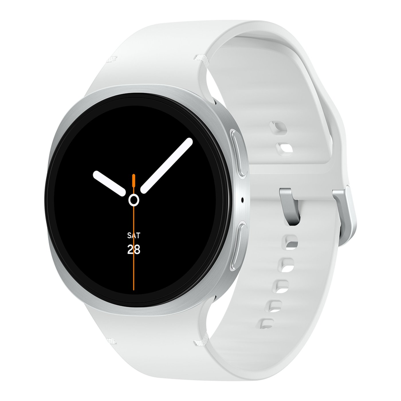 Samsung Galaxy Watch8 eSIM-smartklokke 44 mm, Silver