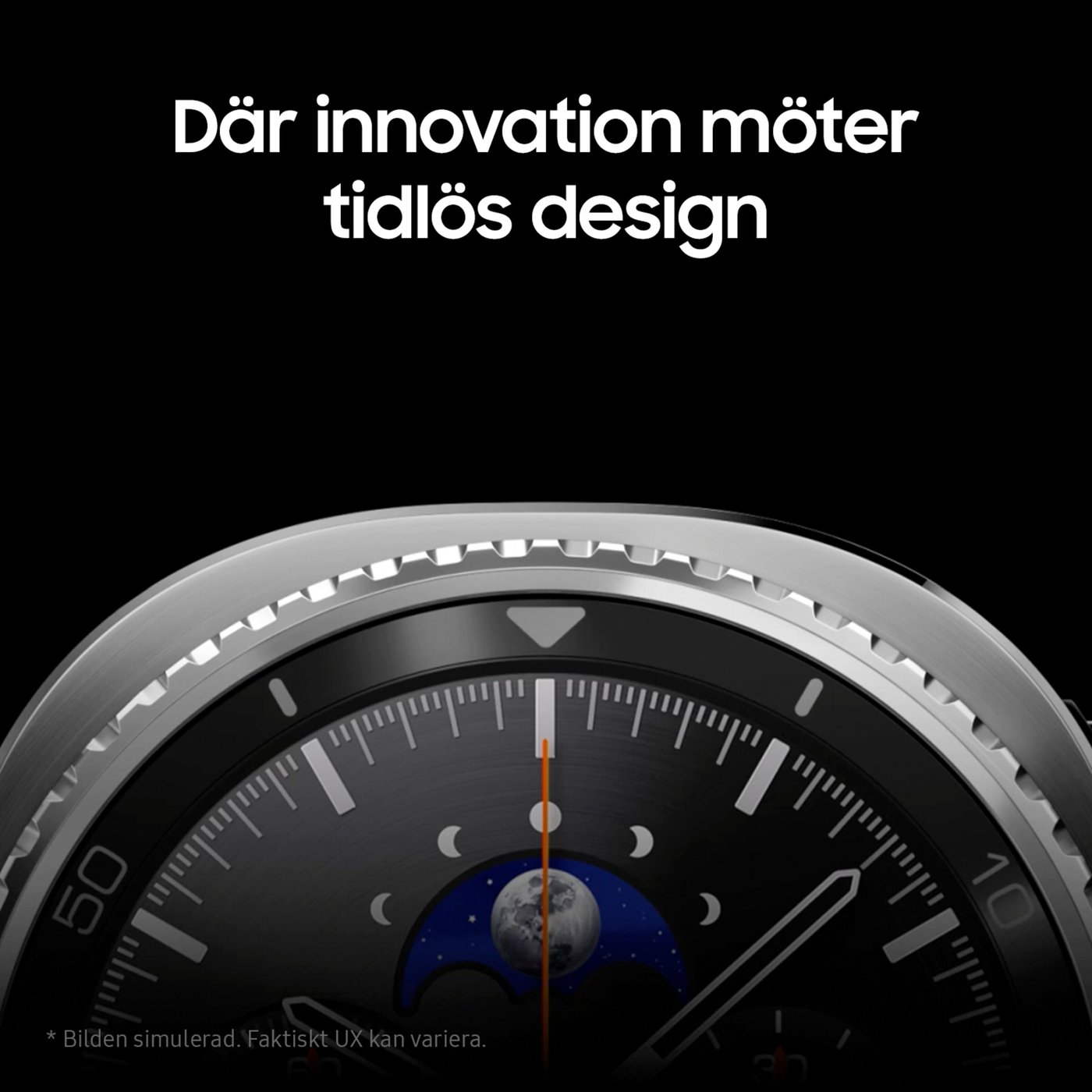 Samsung Galaxy Watch8 Classic smartklocka Black