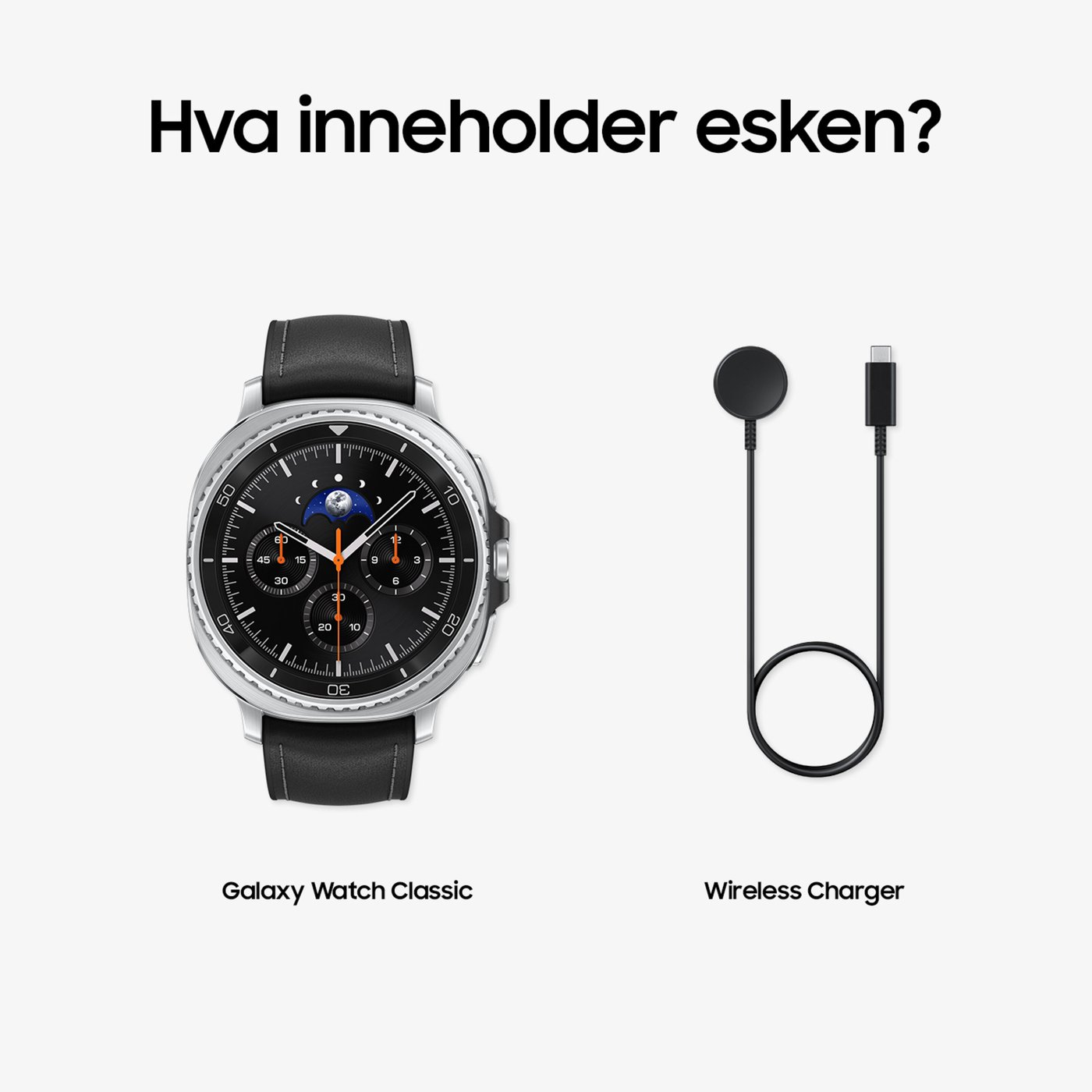 Samsung Galaxy Watch8 Classic smartklokke Black