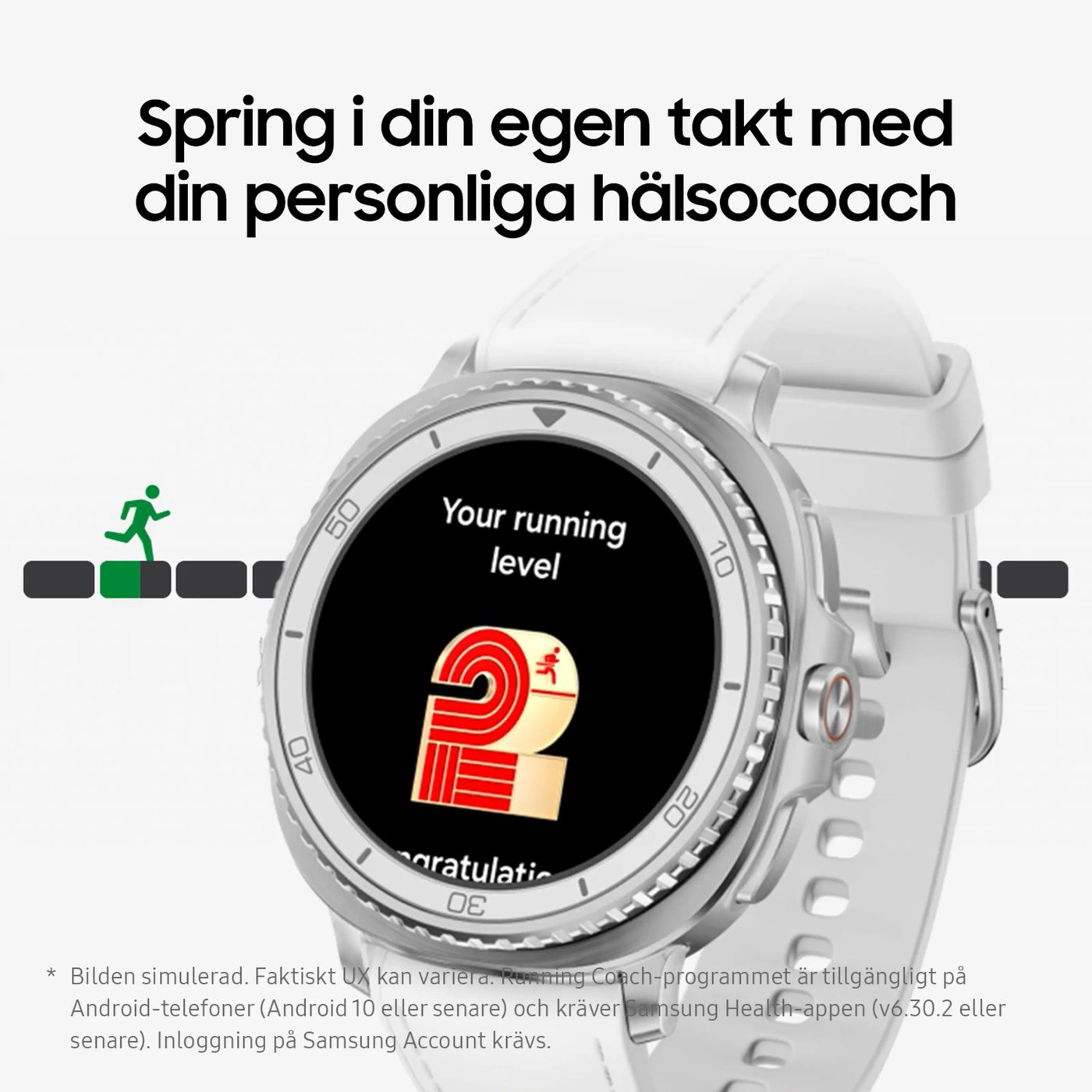 Samsung Galaxy Watch8 Classic 46mm Bluetooth Vit