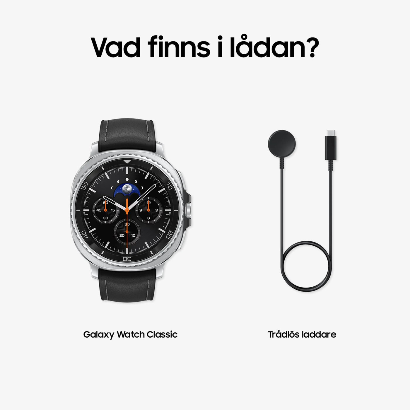 Samsung Galaxy Watch8 Classic 46mm Bluetooth + 4G Svart