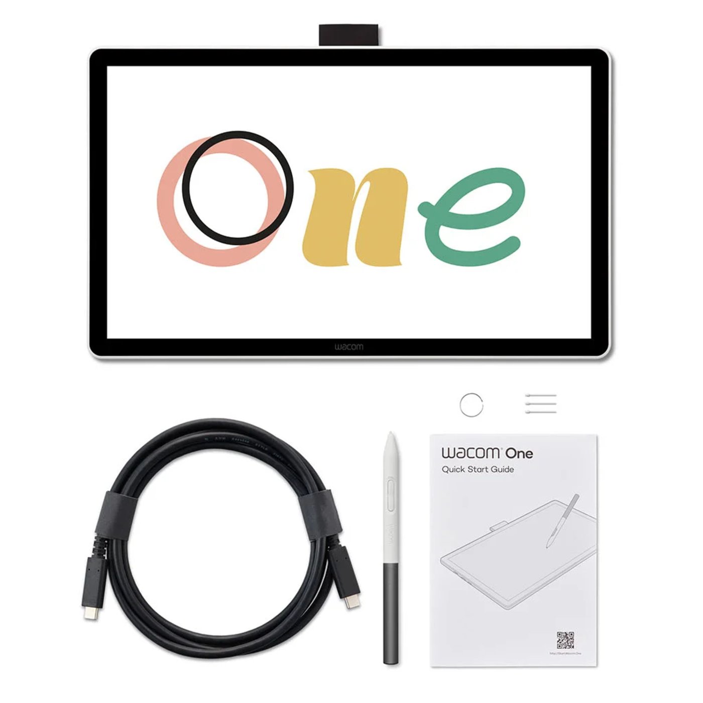 Wacom One 14 Creative Display - Ritskärm med penna