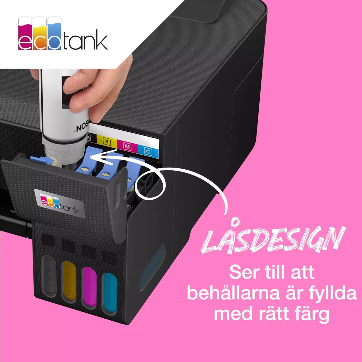 Epson 104 EcoTank bläckflaskor 4-pack 4-pack