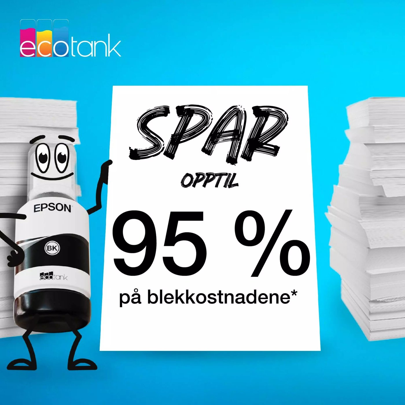 Epson 104 EcoTank blekkflasker 4-pakk 4-pk.