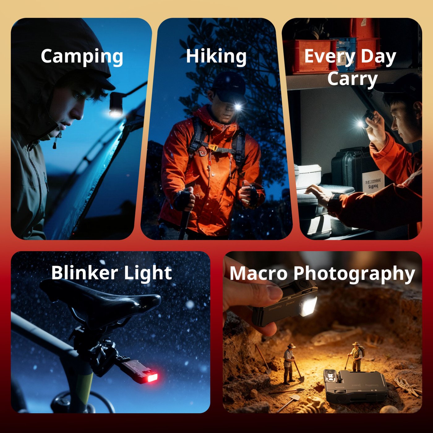 SmallRig Thumb EDC 5710 minificklampa