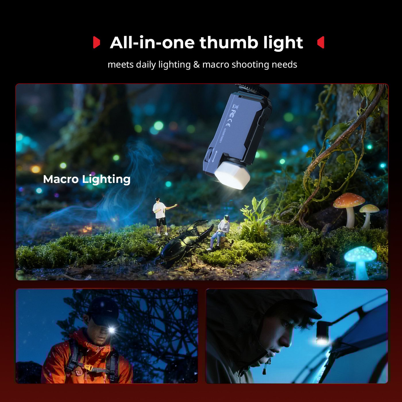 SmallRig Thumb EDC 5710 minificklampa