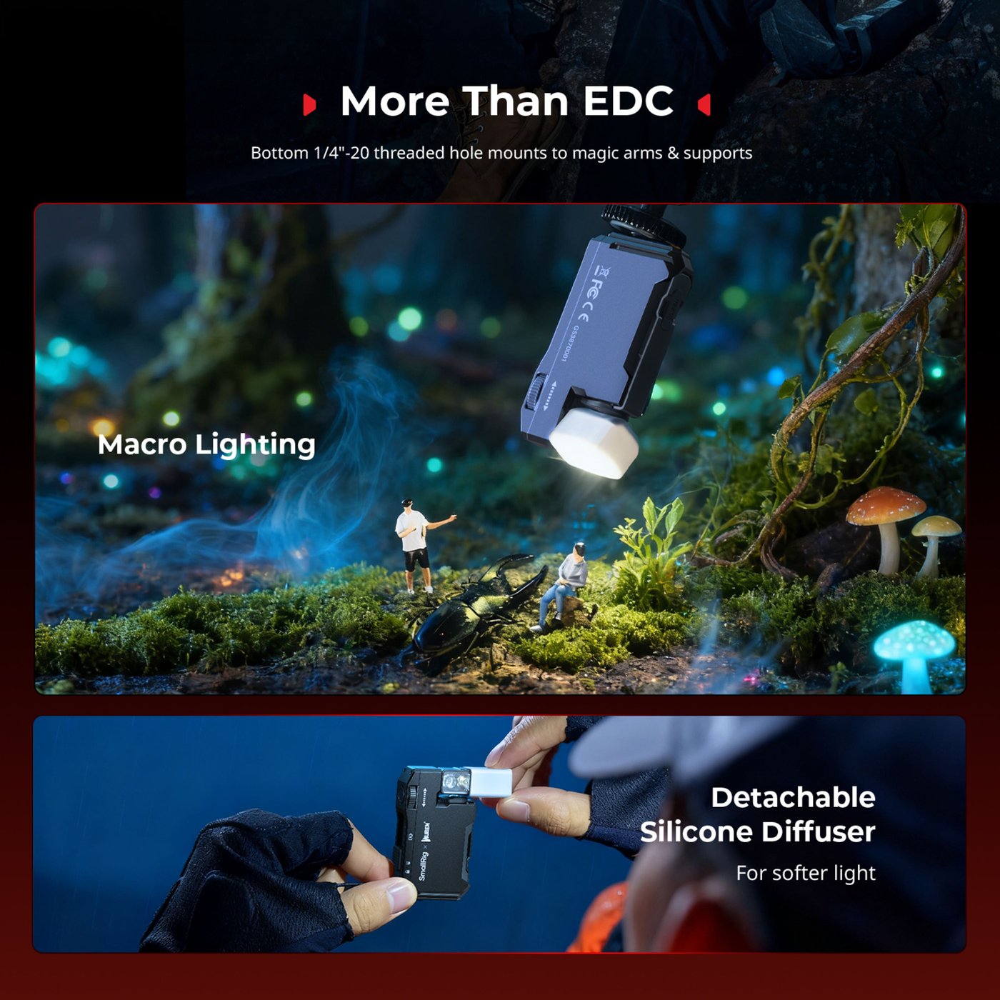 SmallRig Thumb EDC 5710 minificklampa