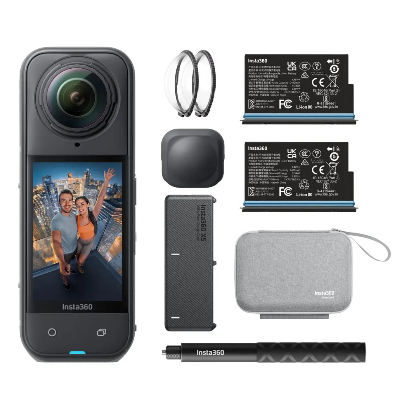 Insta360 X5 Essentials Bundle – actionkamera med 360°-video
