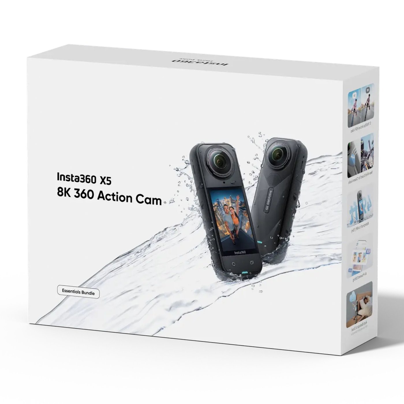 Insta360 X5 Essentials Bundle – actionkamera med 360°-video