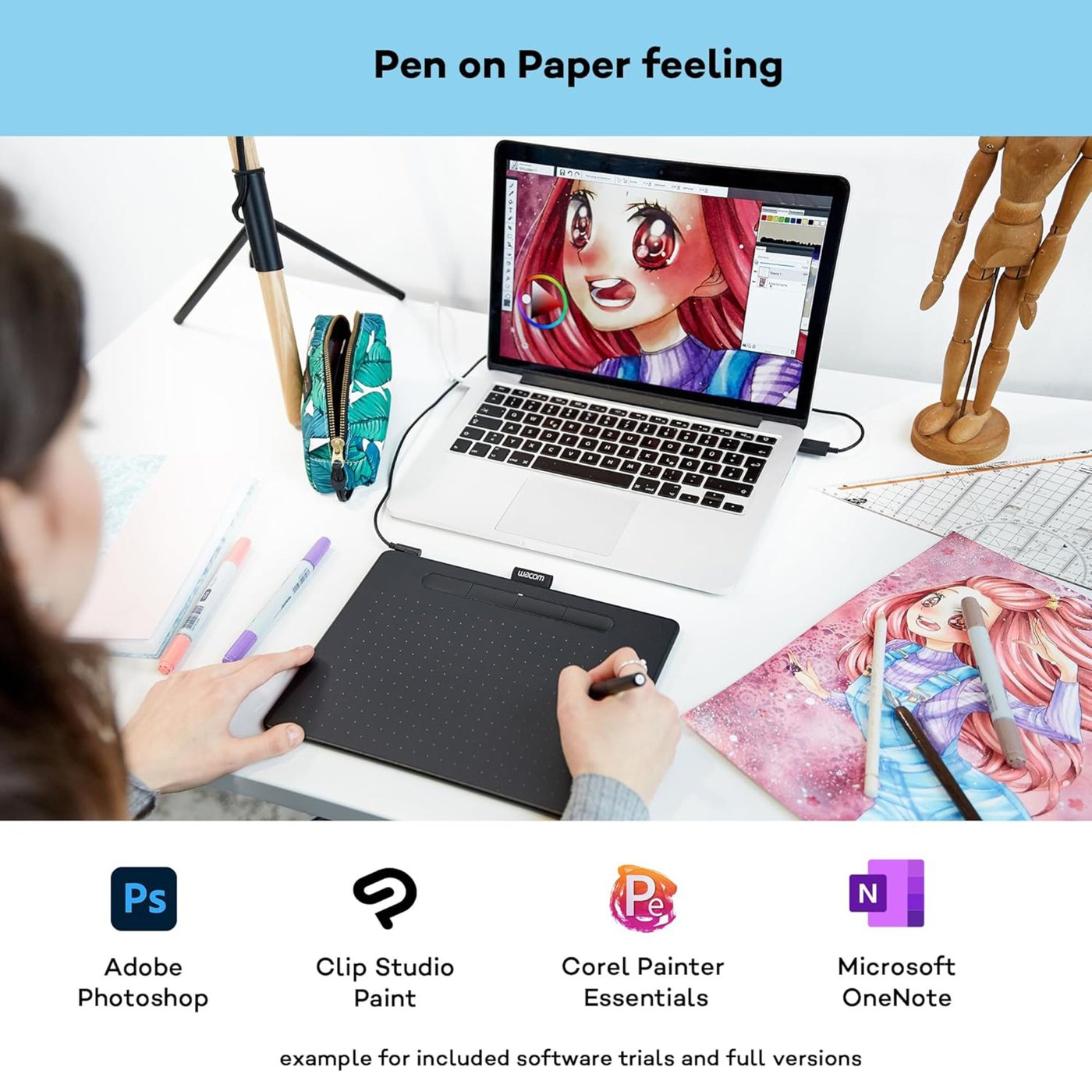 Wacom Intuos Medium ritplatta Svart