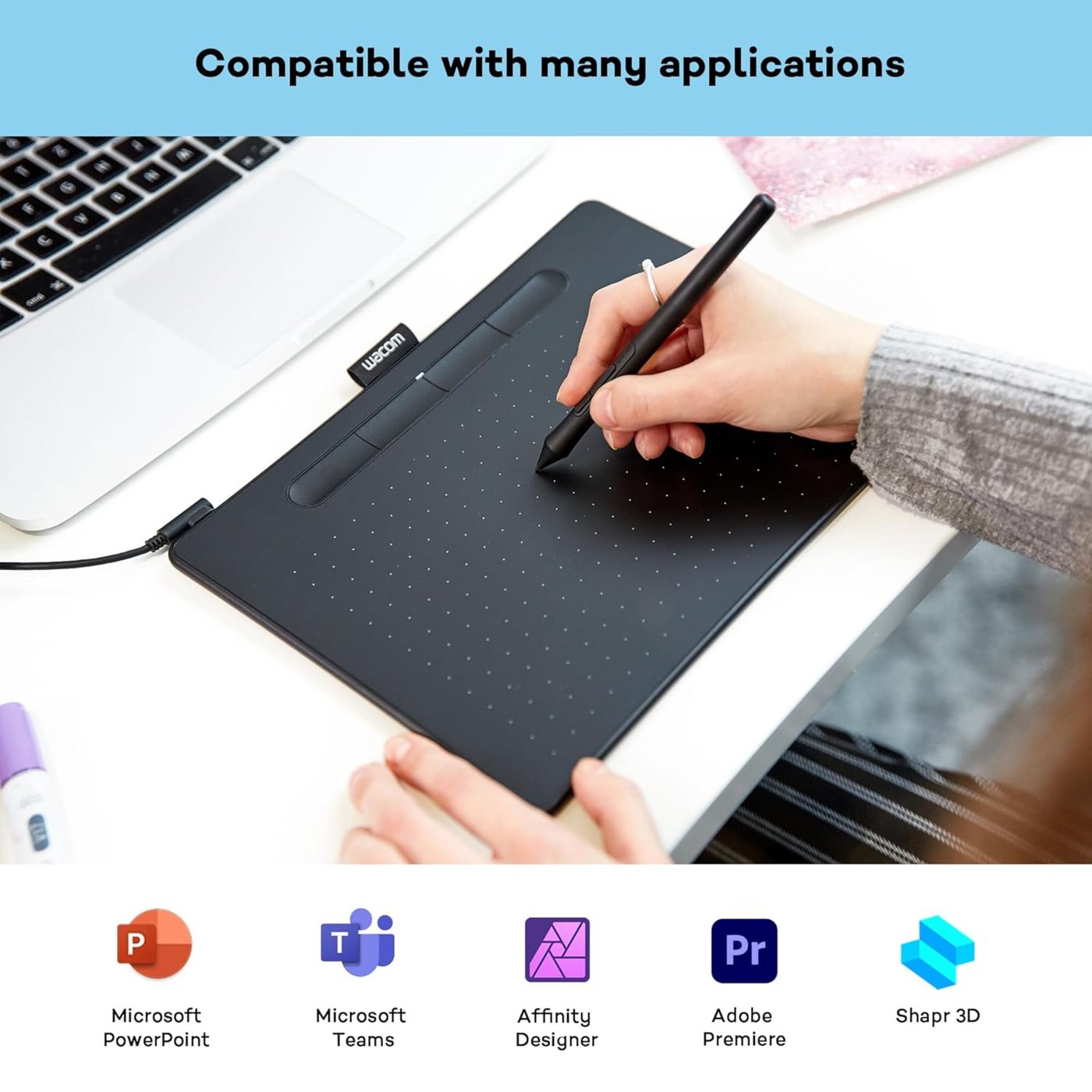 Wacom Intuos Medium ritplatta Svart