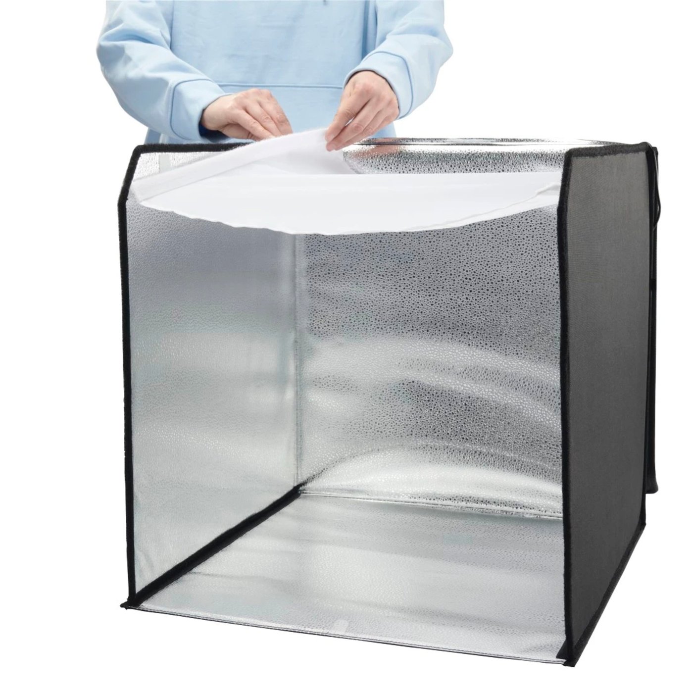 Hama Mini-fotostudio ToGo med LED-ringljus