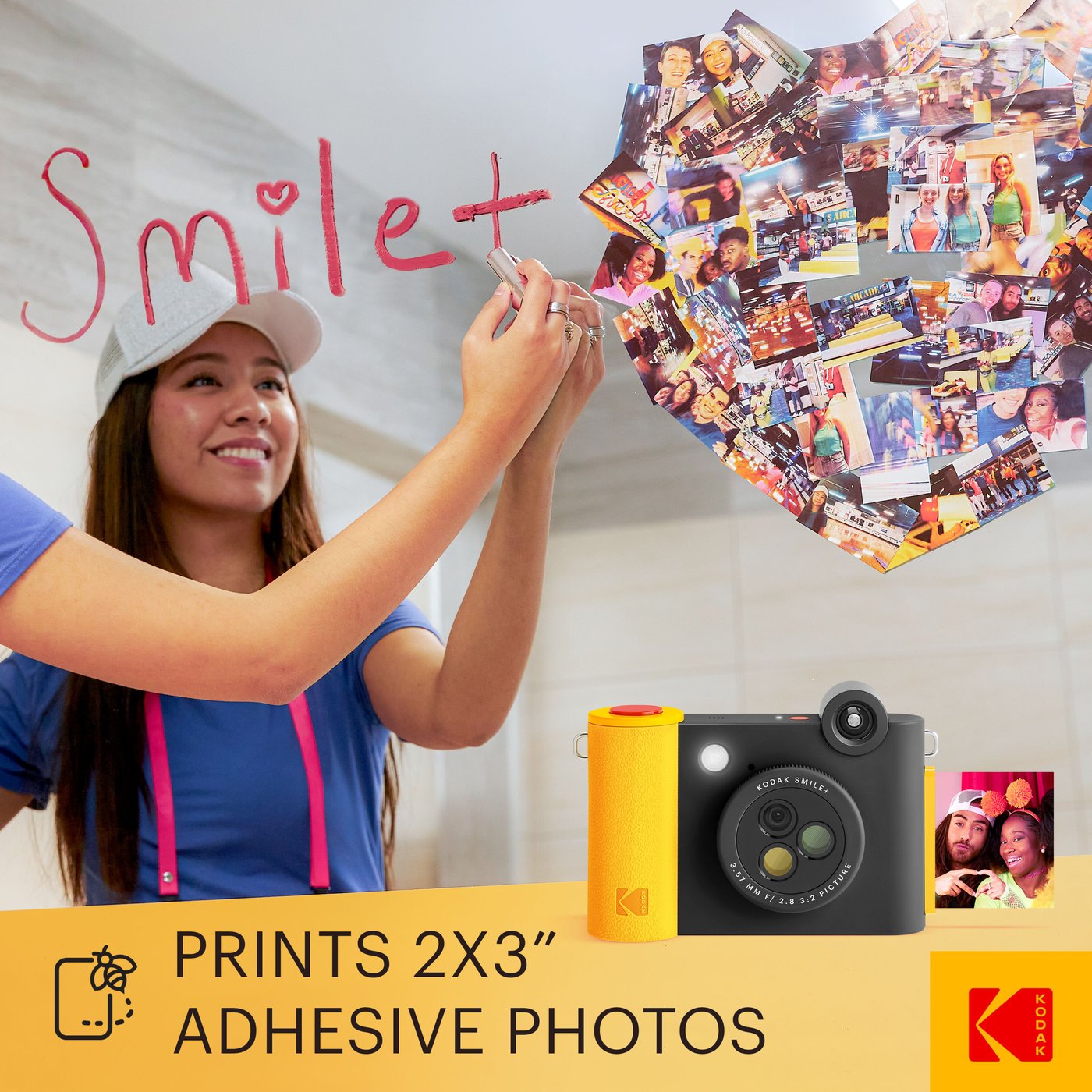 Kodak Smile+ digitalkamera med direkteutskrift