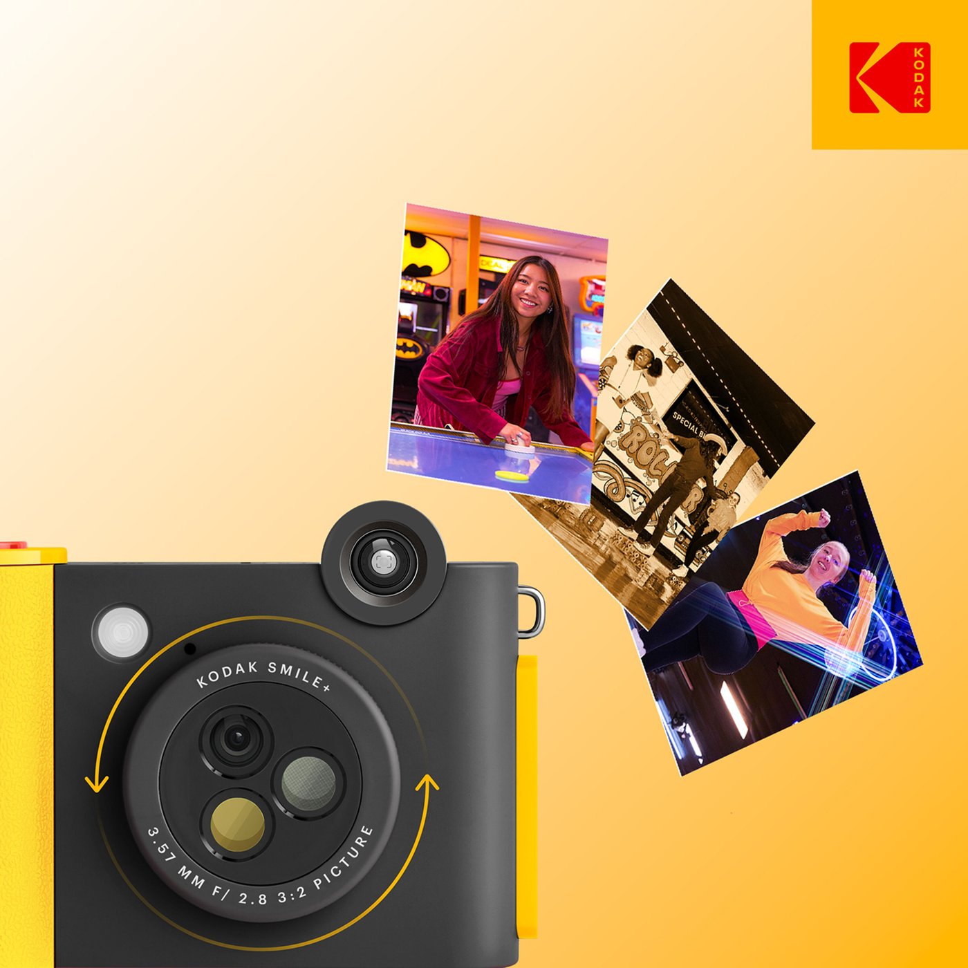 Kodak Smile+ digitalkamera med direkteutskrift