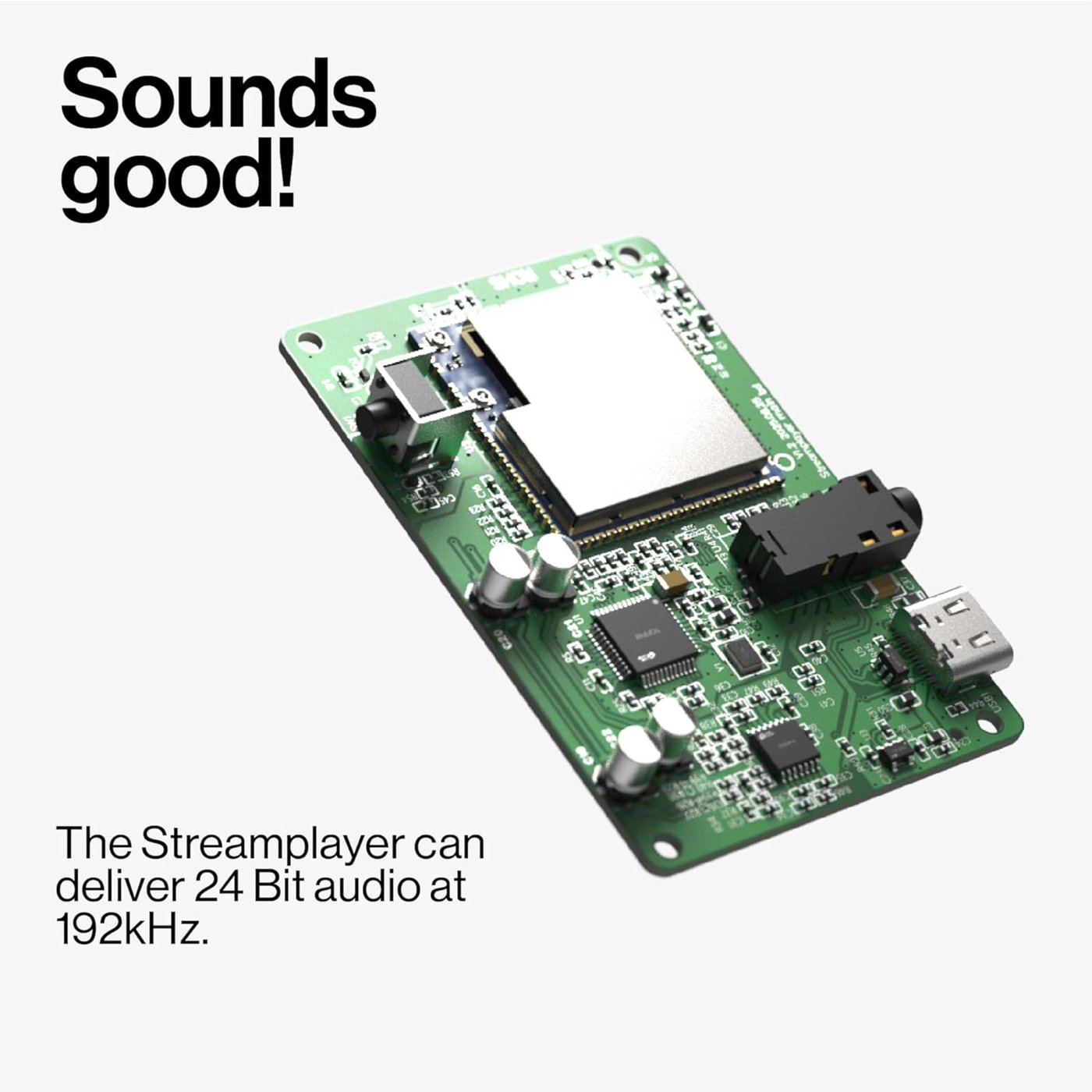 Atonemo Streamplayer nettverksstreamer Svart