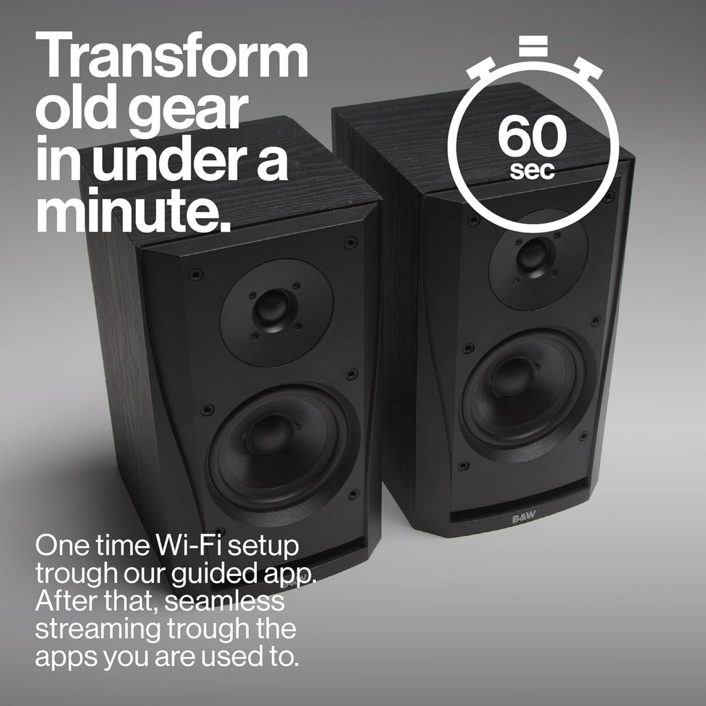 Atonemo Streamplayer nettverksstreamer Svart