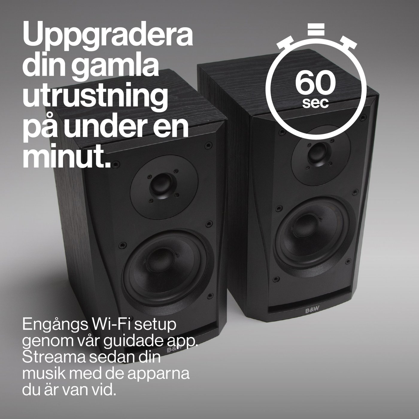 Atonemo Streamplayer nätverksstreamer Svart